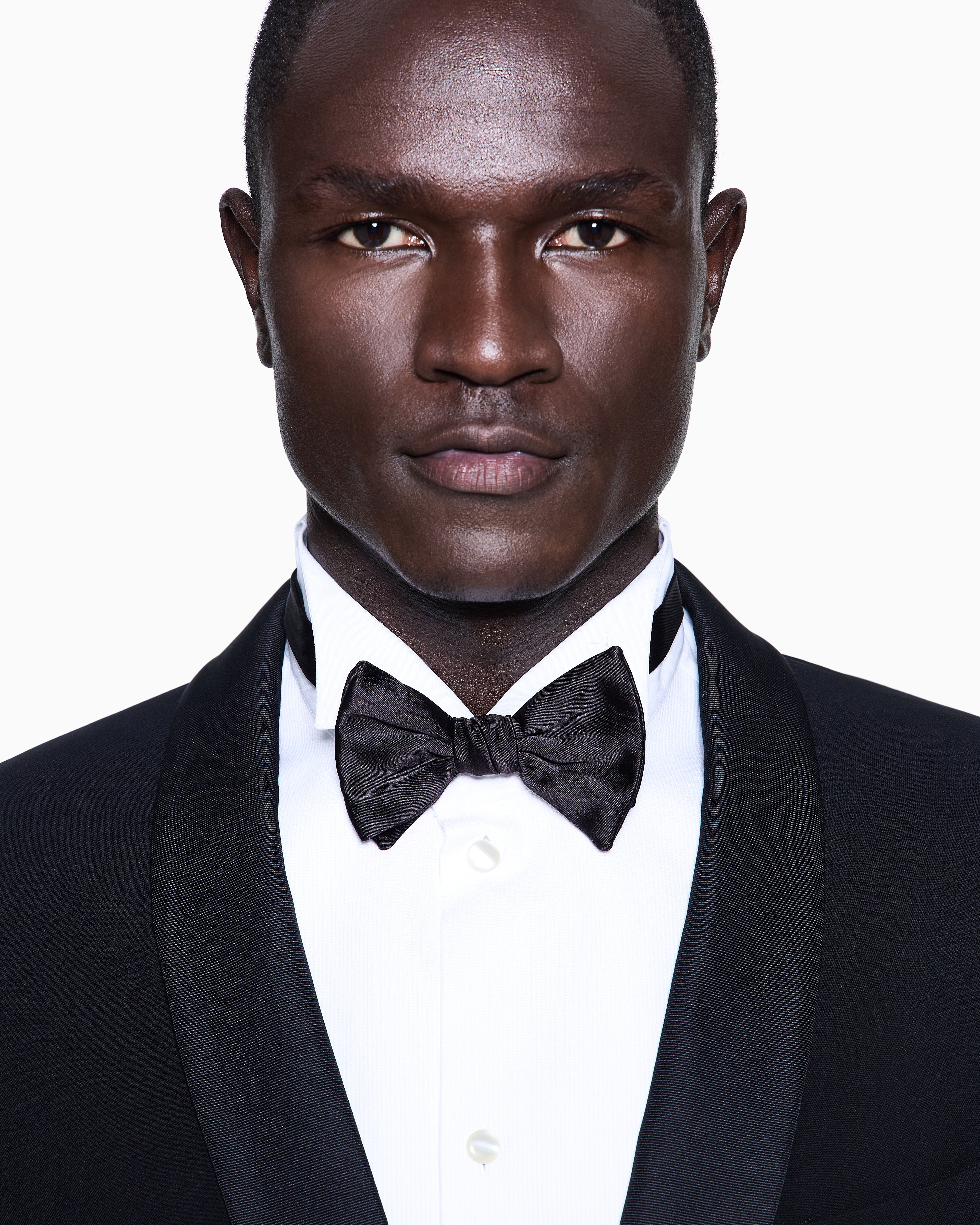 yellow and white polka dot tie