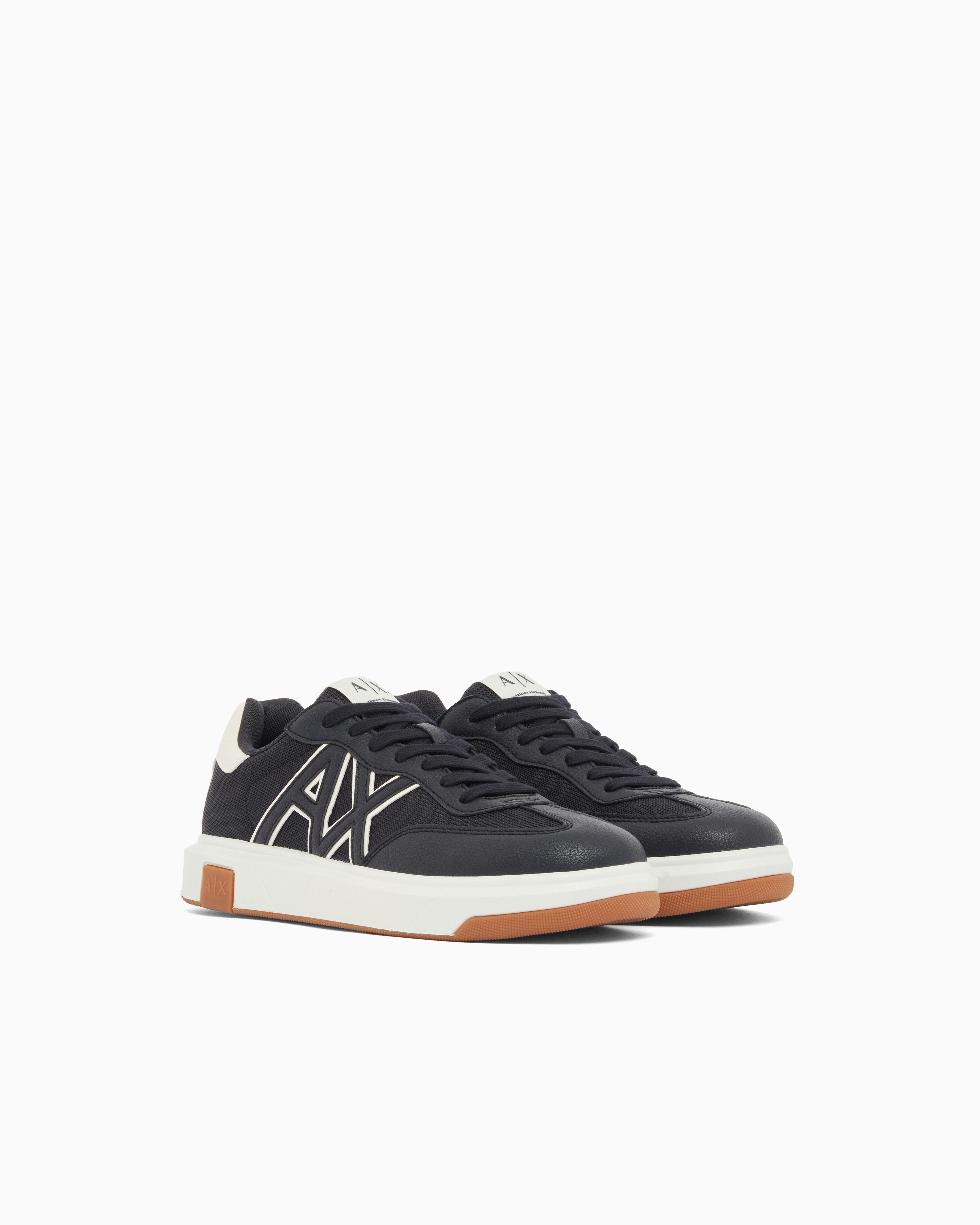 ARMANI EXCHANGE レースアップスニーカー AXロゴ レースアップスニーカー | Armani Exchange