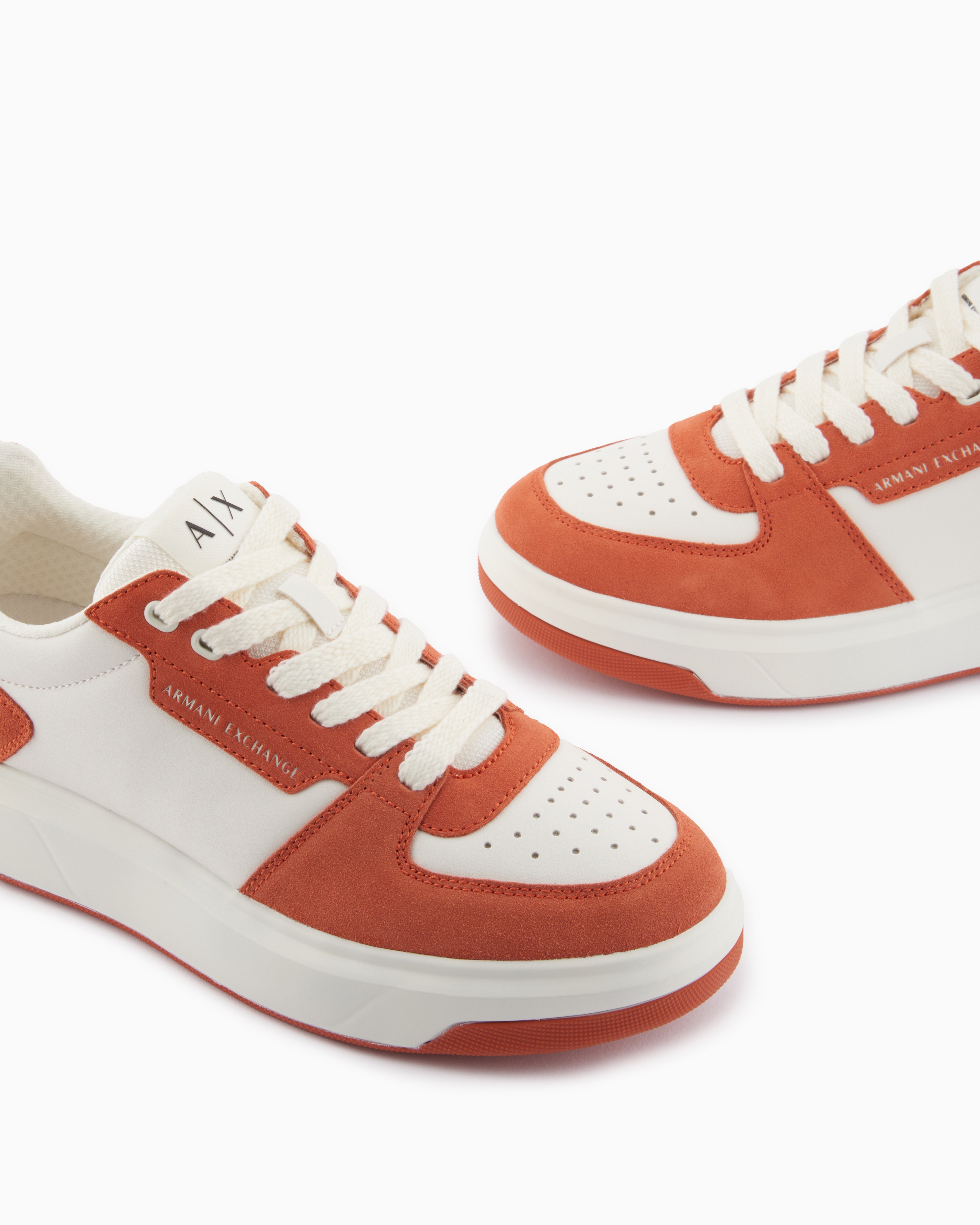 Technical fabric sneakers