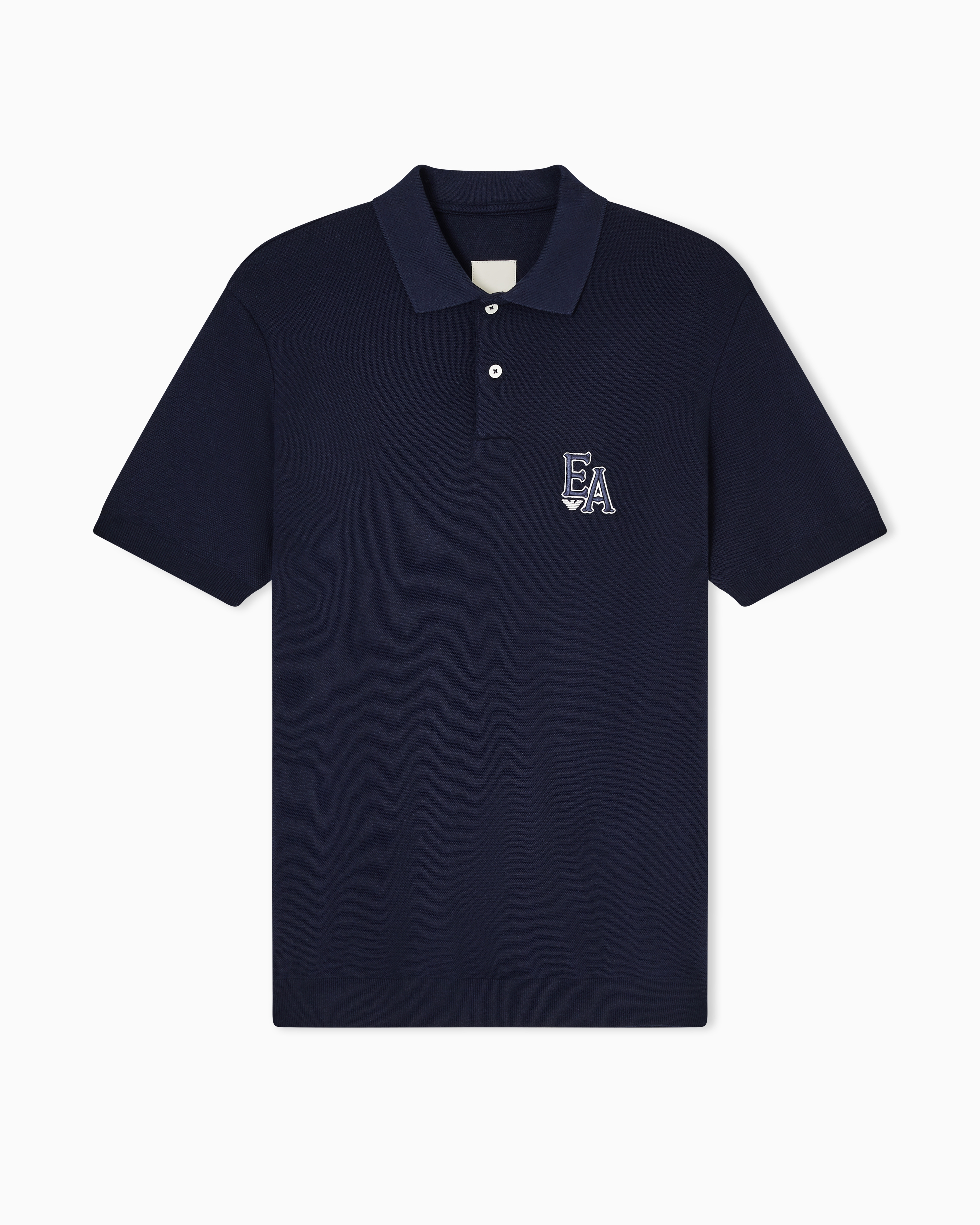 【エンポリオアルマーニ】新品タグ付き定価58,300円 ICON ポロシャツ L EMPORIO ARMANI (エンポリオアルマーニ) 襟ライン 半袖 ポロシャツ