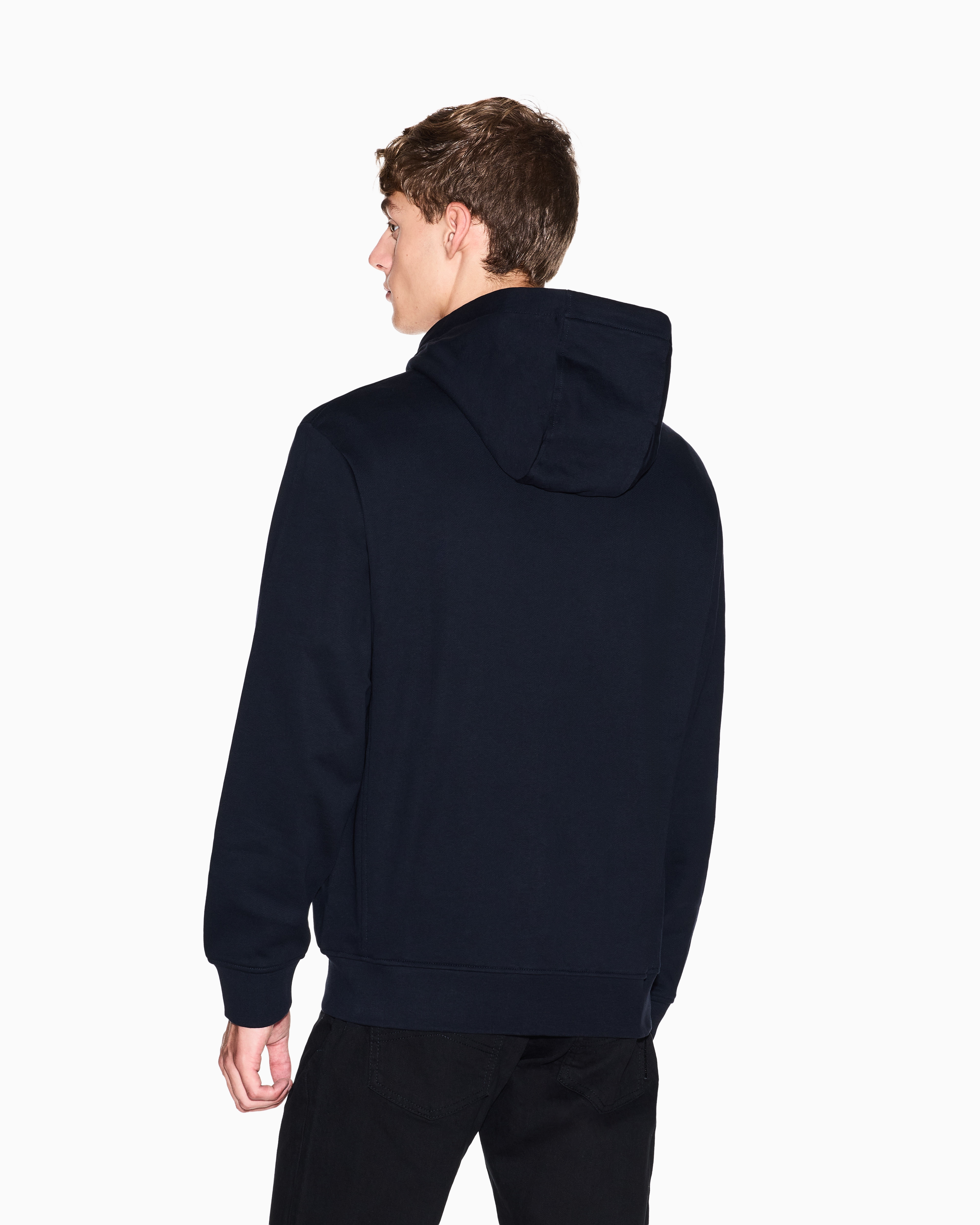 Basic zip-up hoodie | Armani Exchange