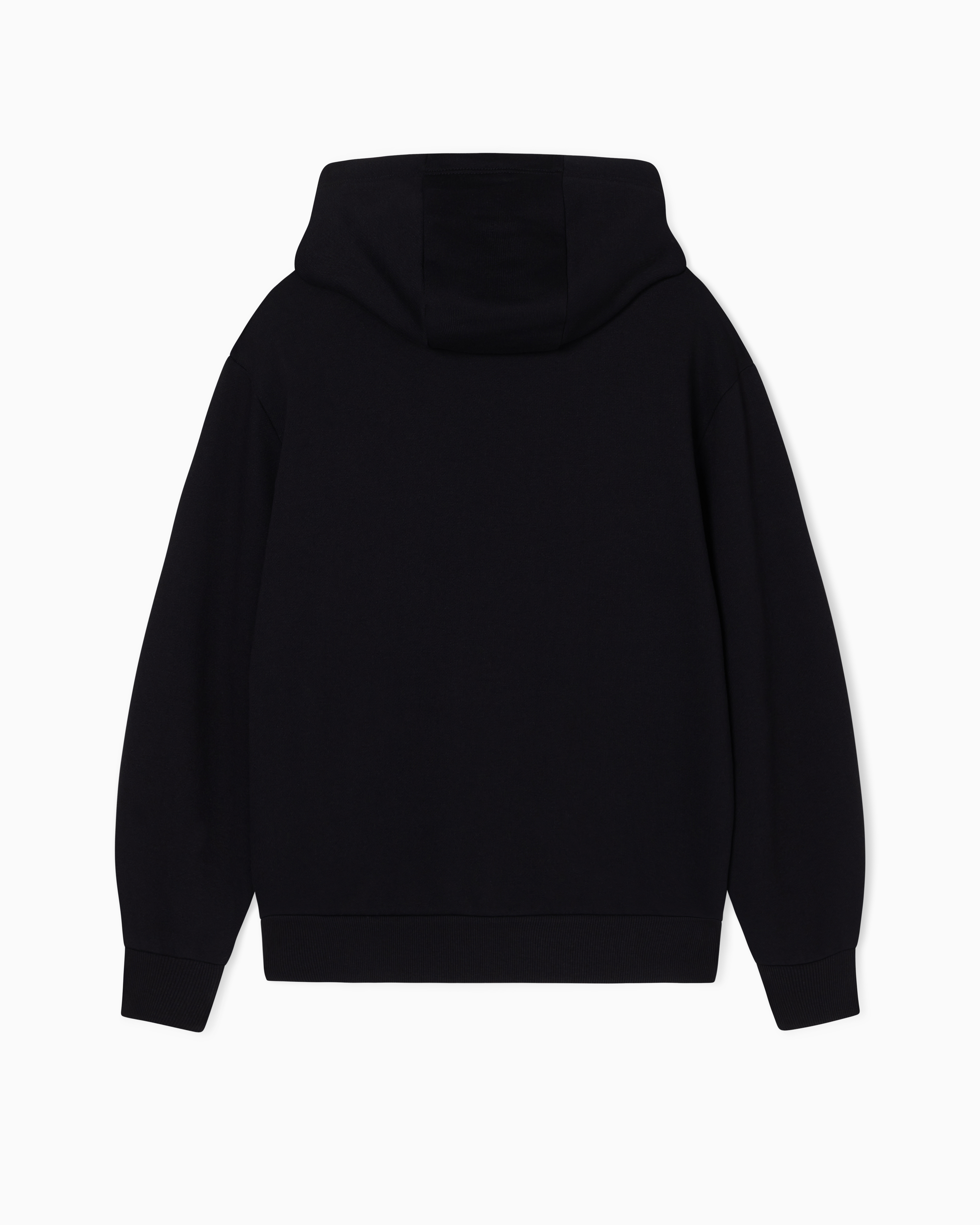 Armani Exchange Zip-up Sweatshirts In Black