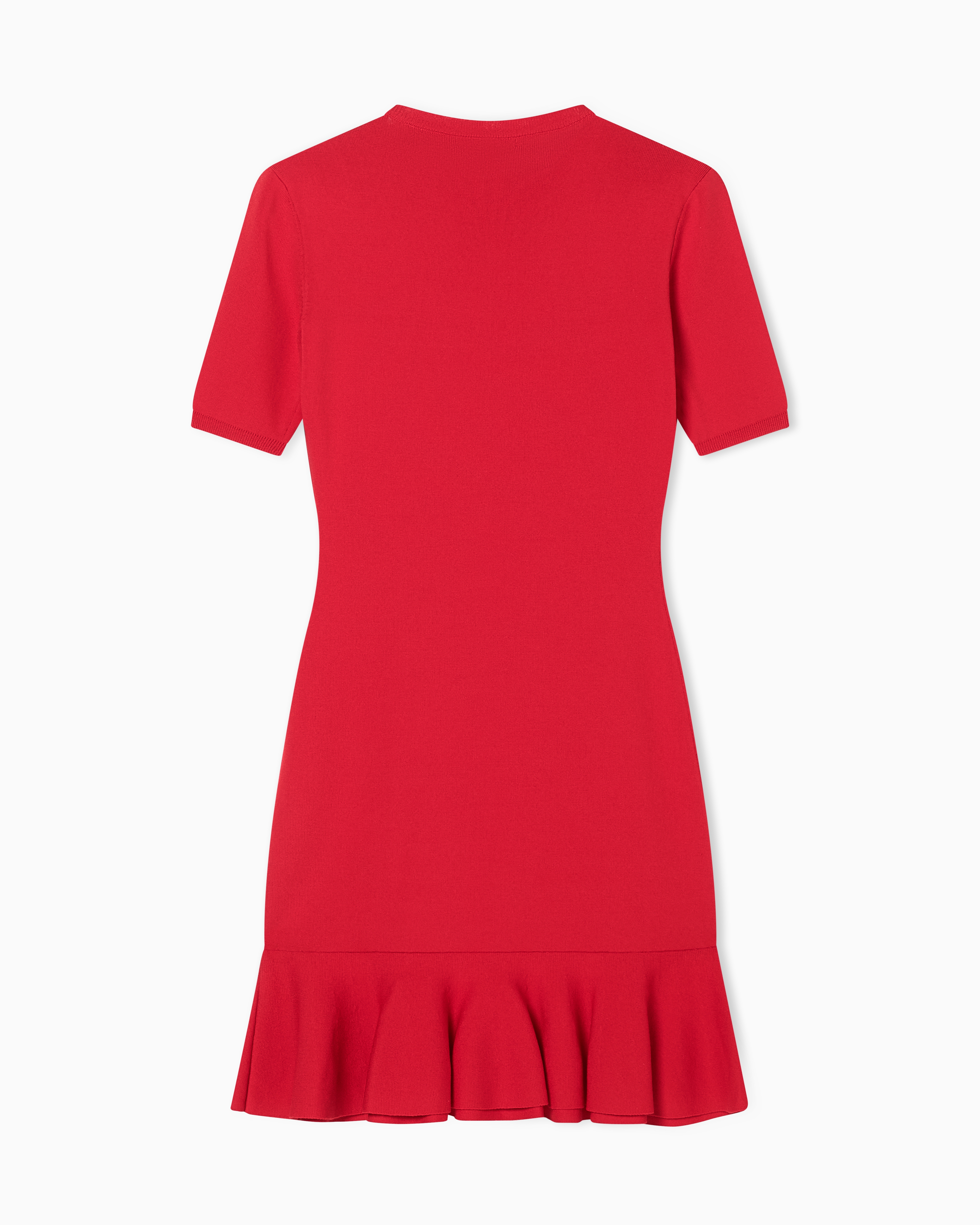 Armani Exchange Short Dresses In Red