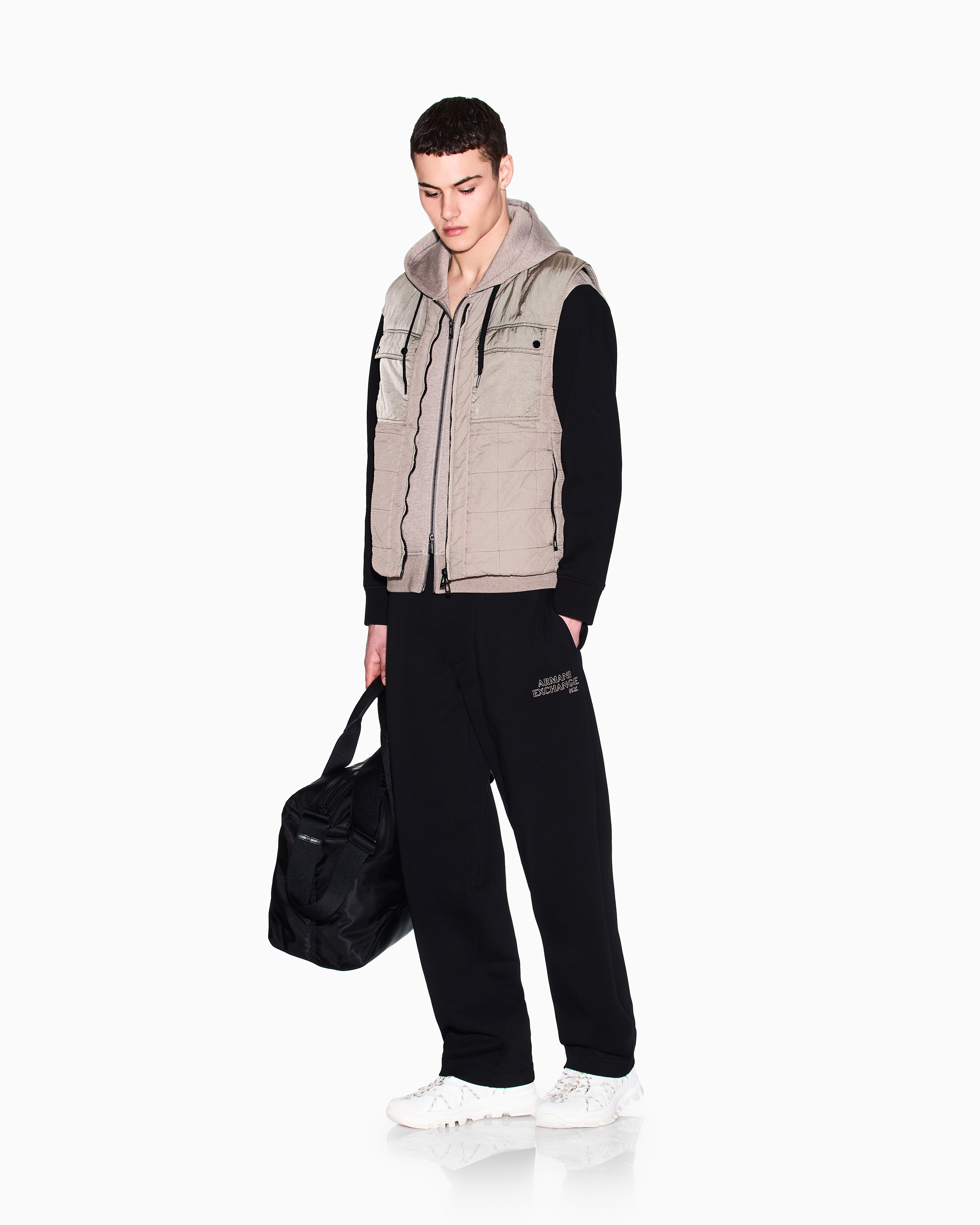 Armani Exchange Sweatpants In Black