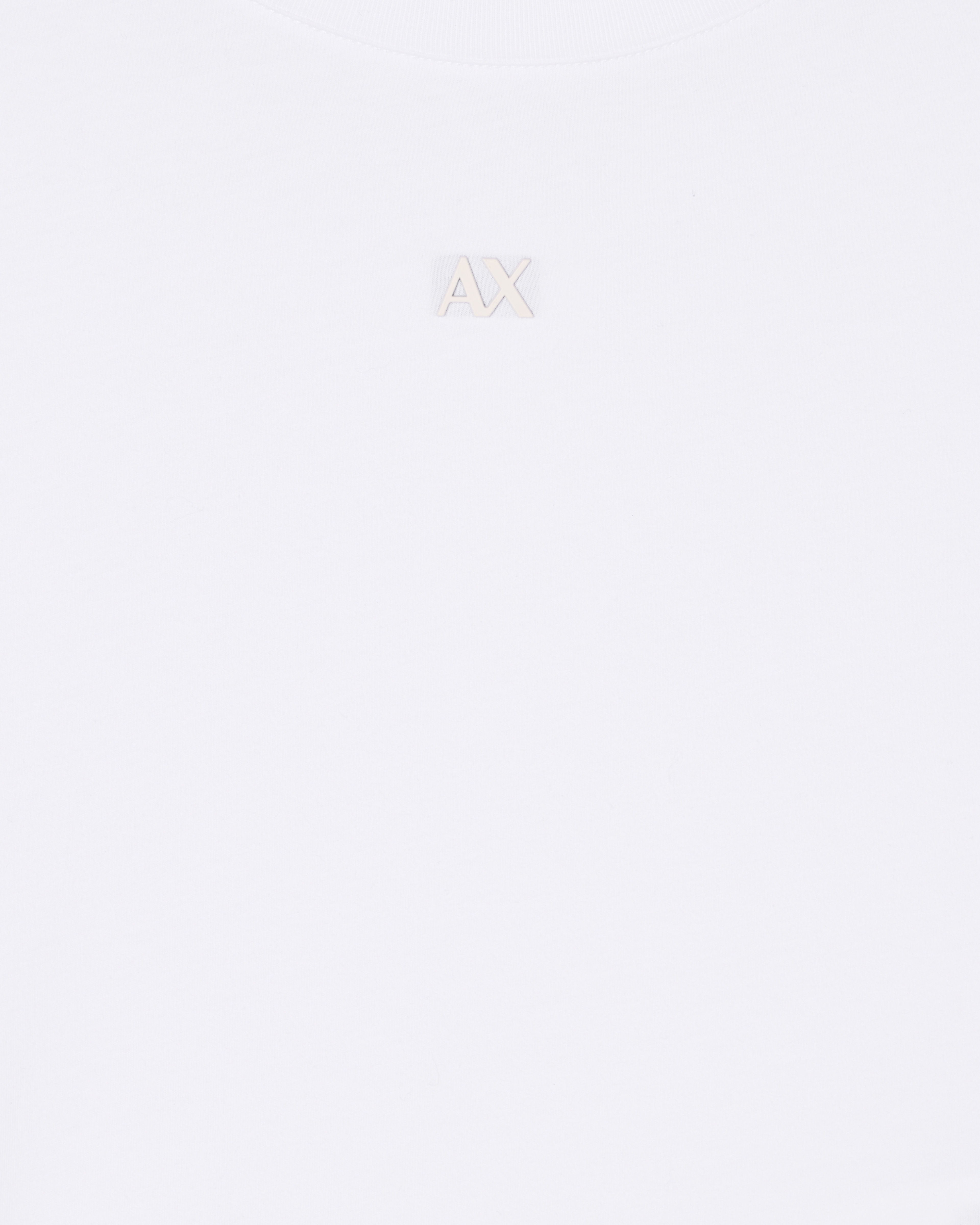 Armani Exchange Cropped T-shirts In White