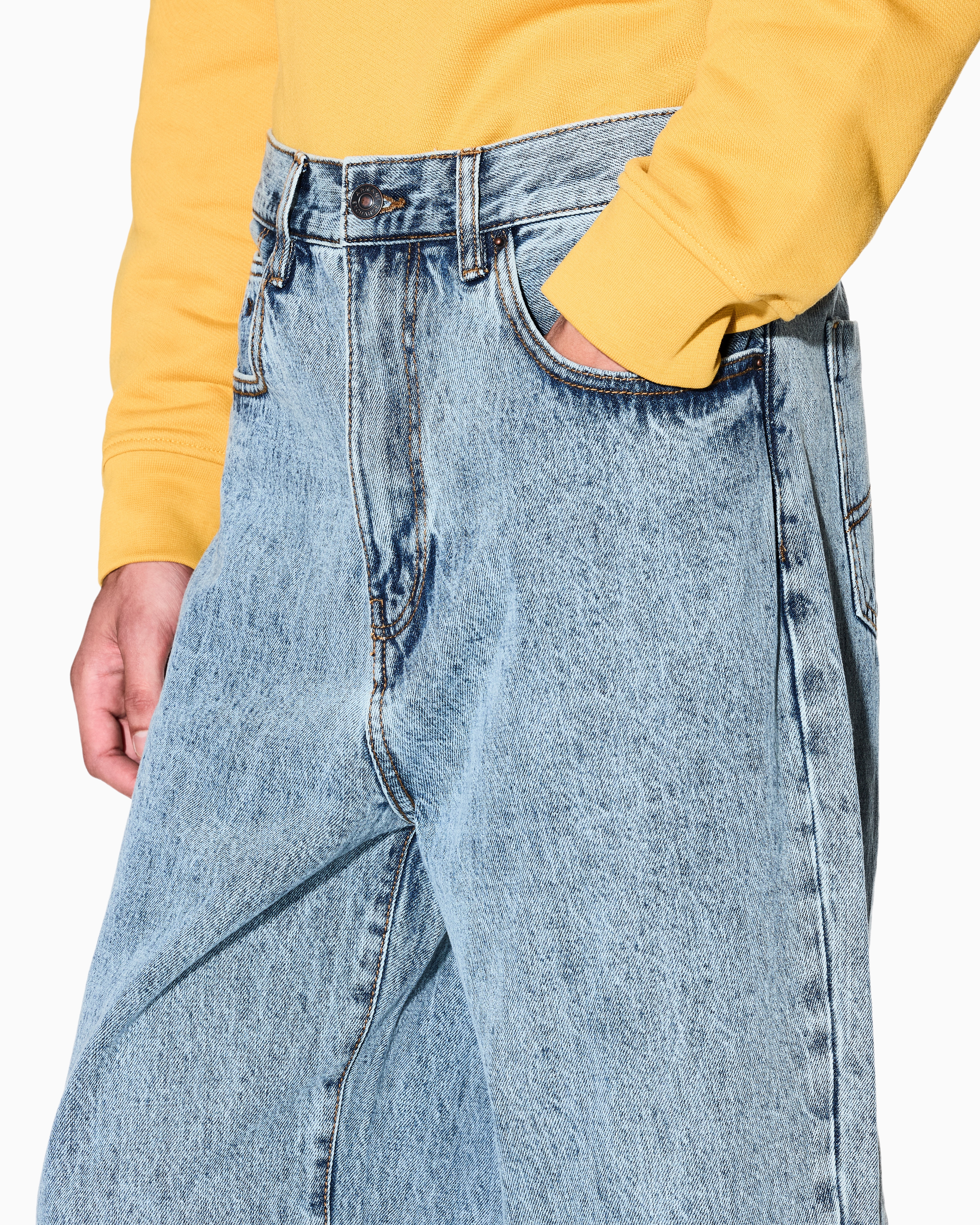 Armani Exchange - Hoodie with stripes, Man, Blue, Size: