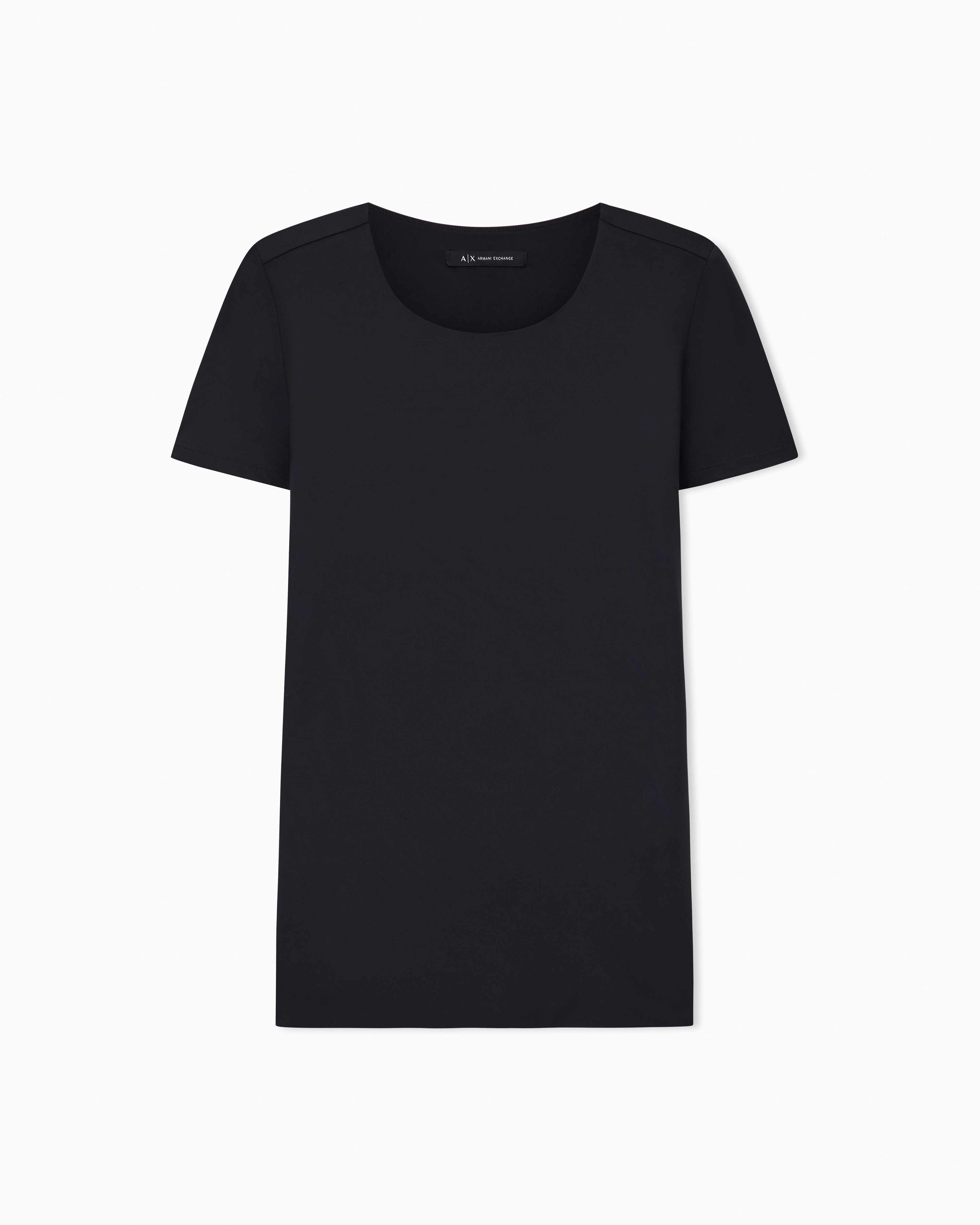 Stretch fabric T-shirt