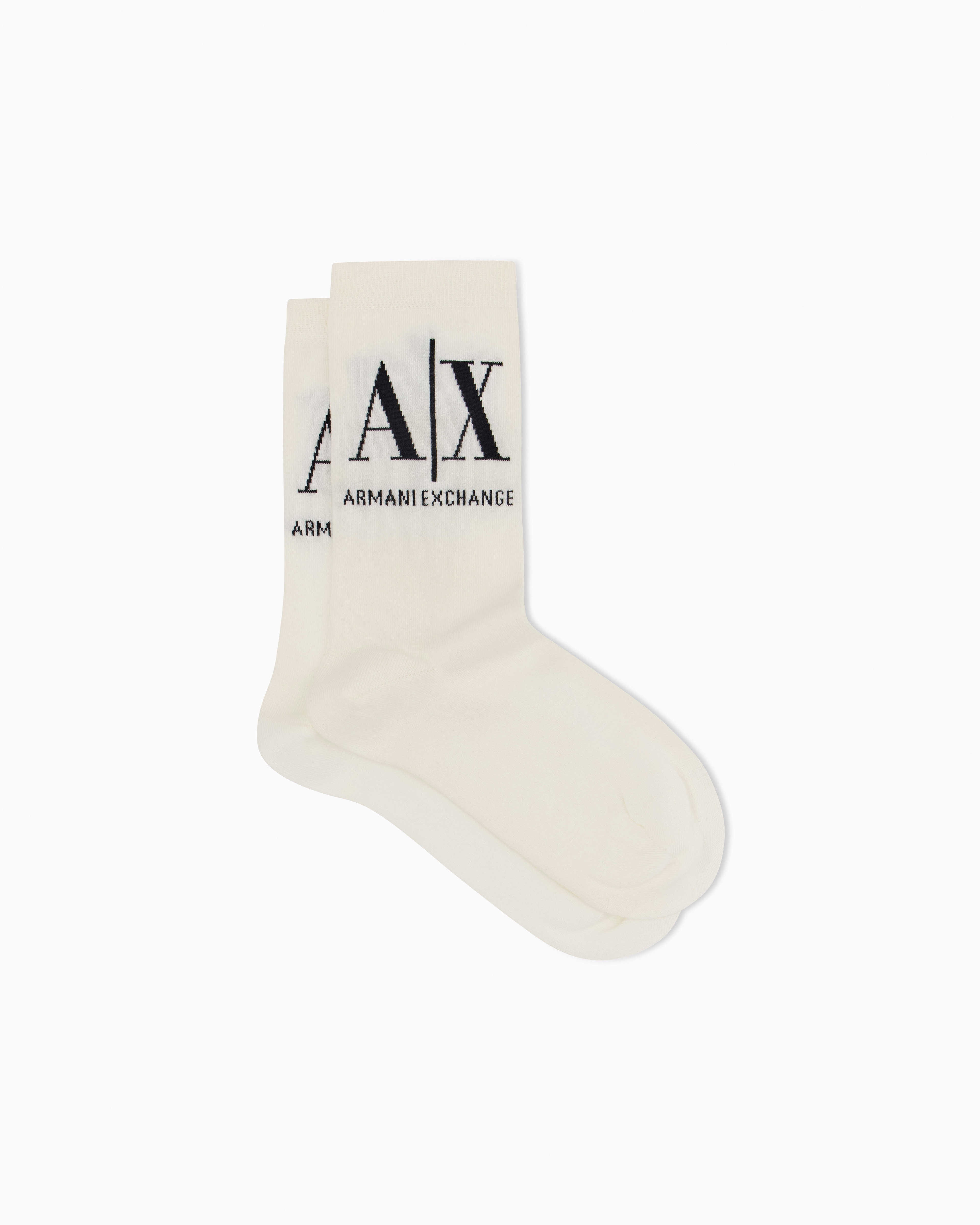 Short socks with logo