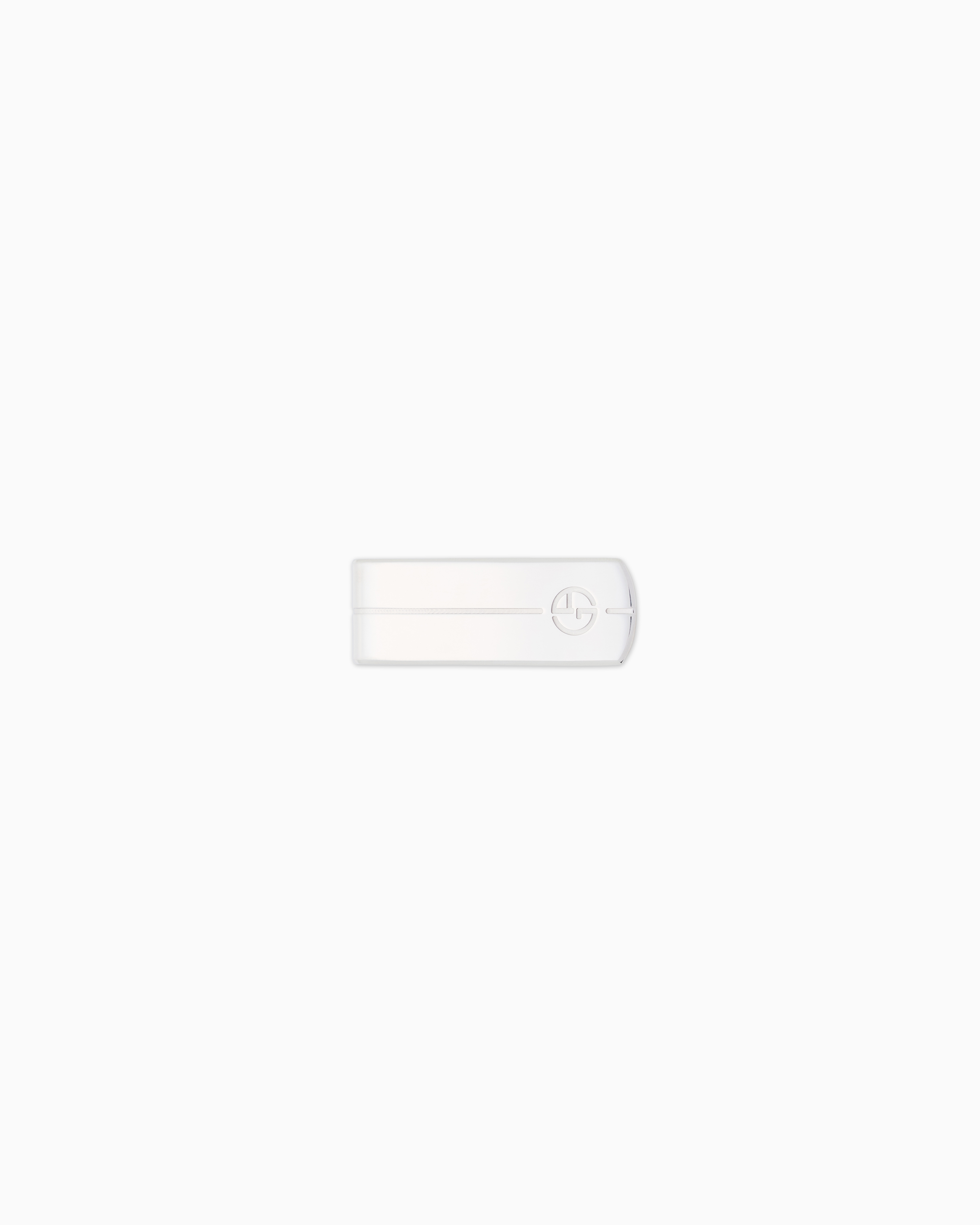 Giorgio Armani Grey Silver Money Clip