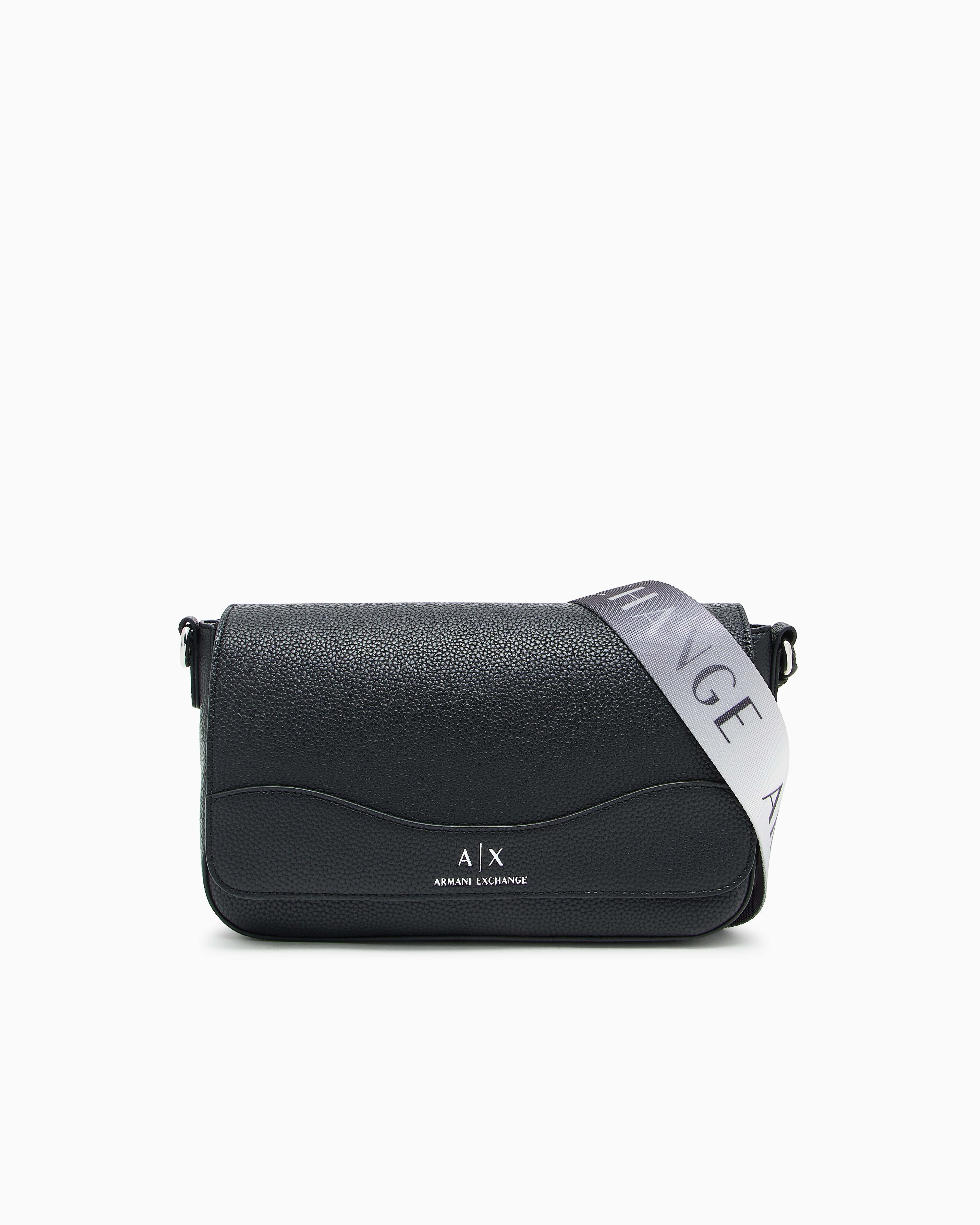 Armani Exchange Borsa A Tracolla Con Logo Allover
