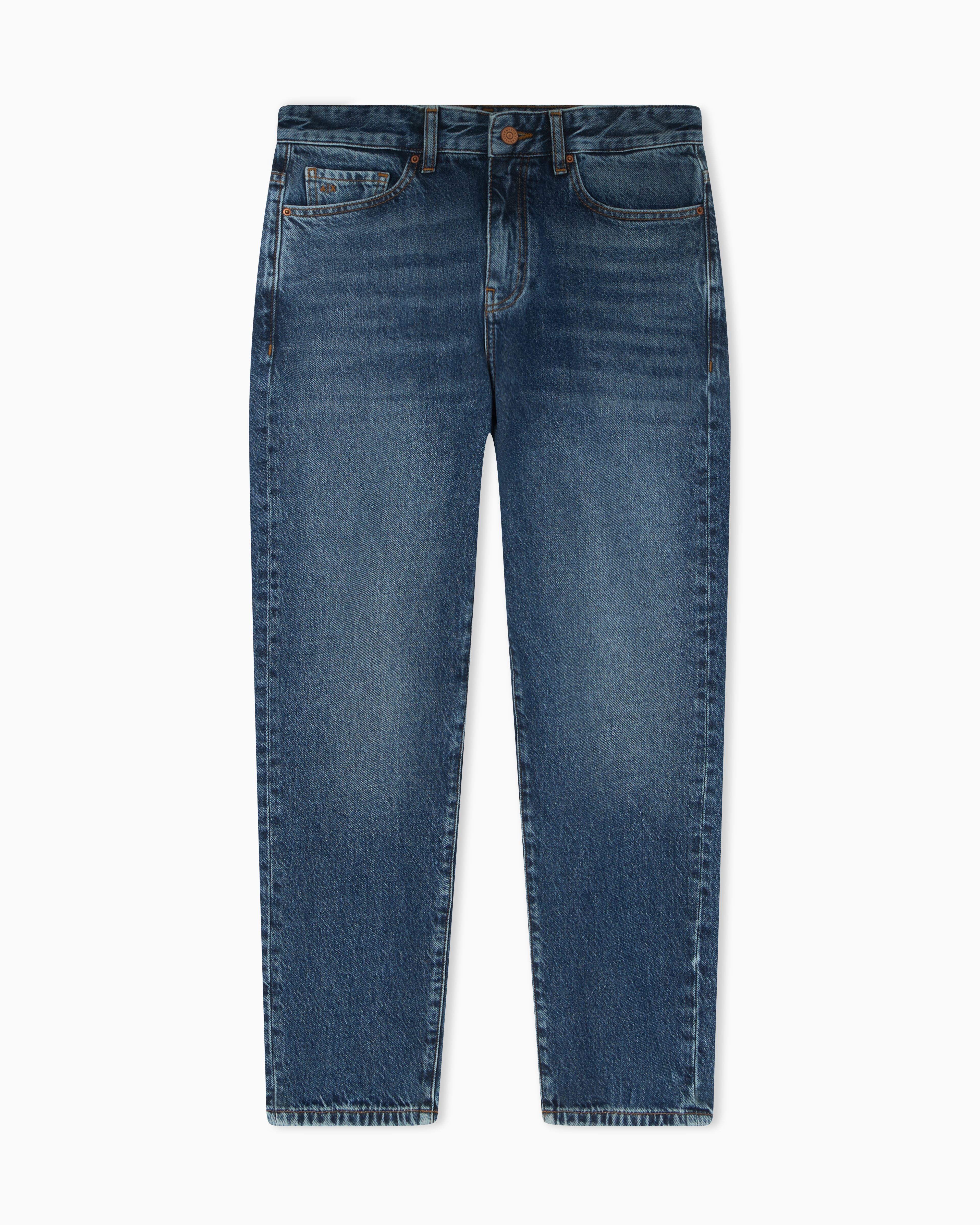 Armani Exchange Scuro Boyfriend Jeans In Denim