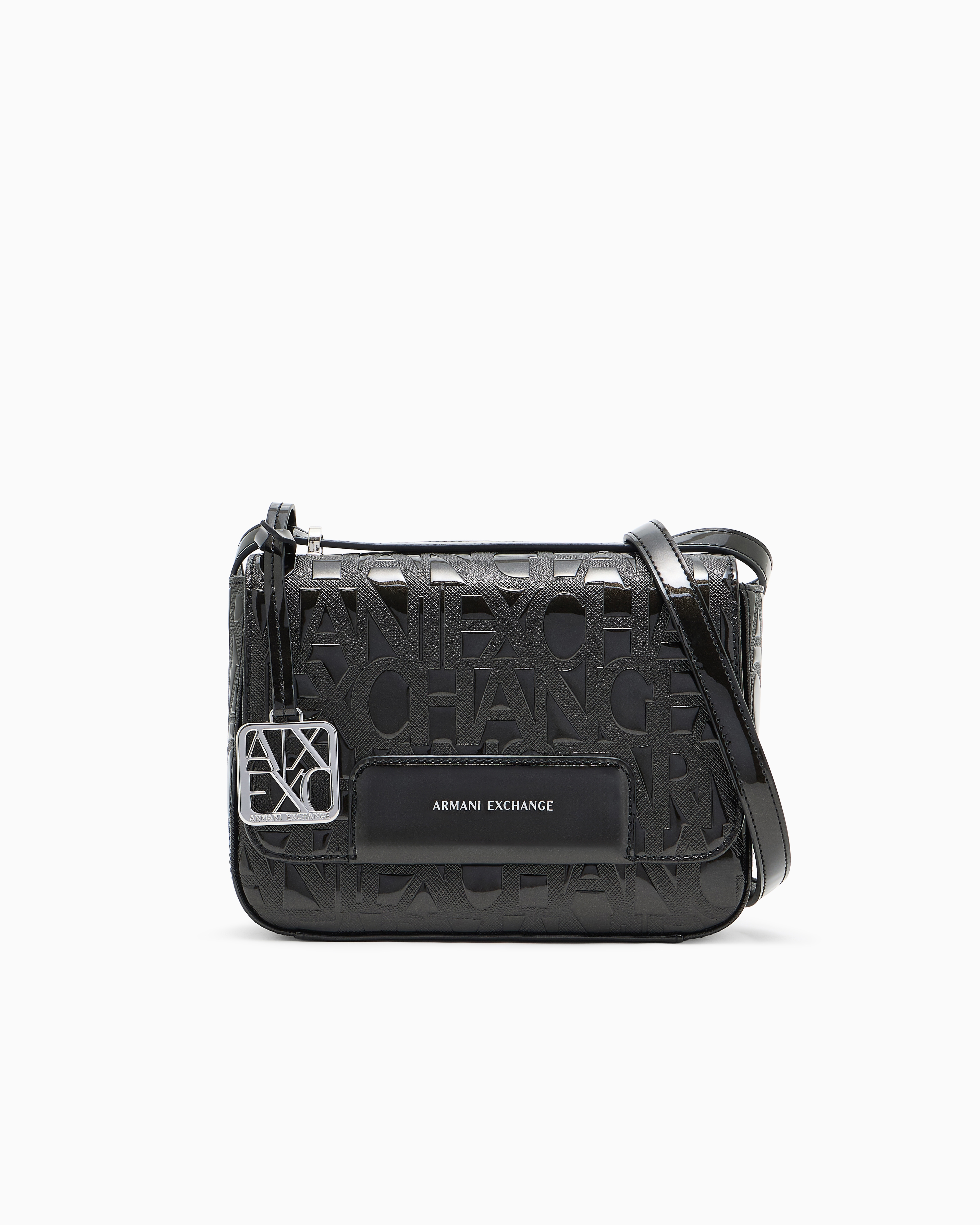Armani Exchange - Crossbody Bags, Woman, Black, Size: TU