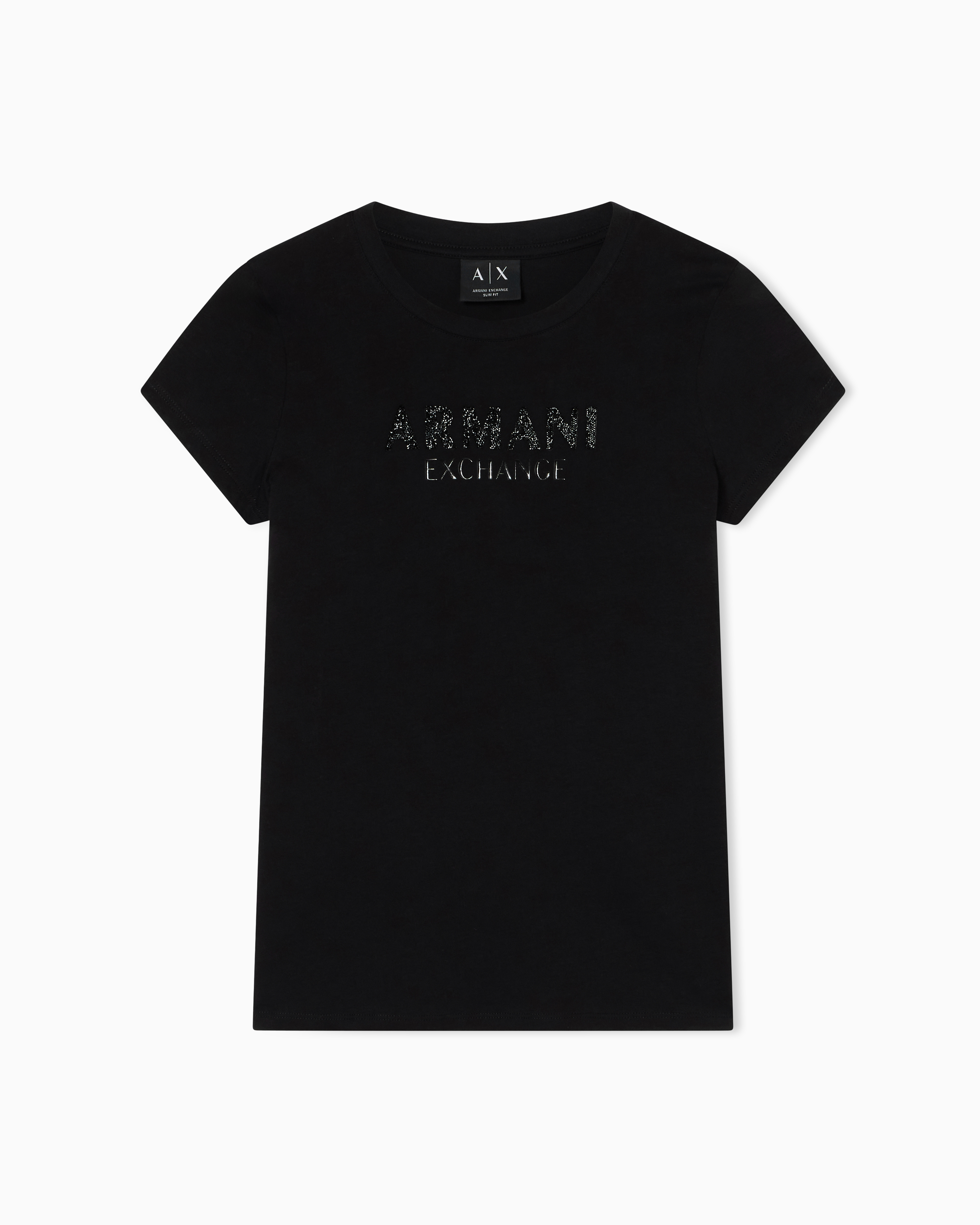 Armani Exchange T-Shirt Slim Fit In Jersey Di Cotone