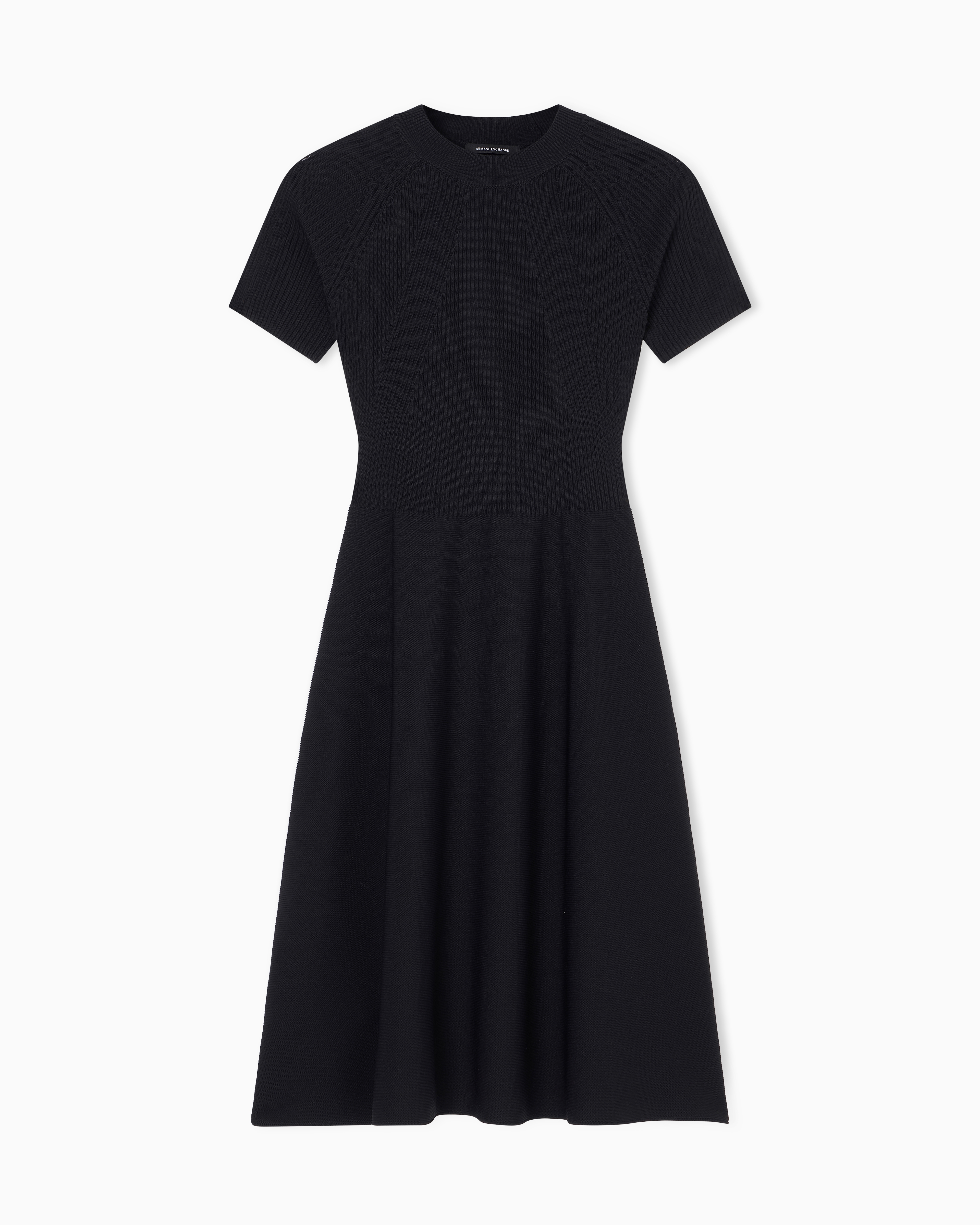 Armani Exchange Midi Dresses In Animal Print