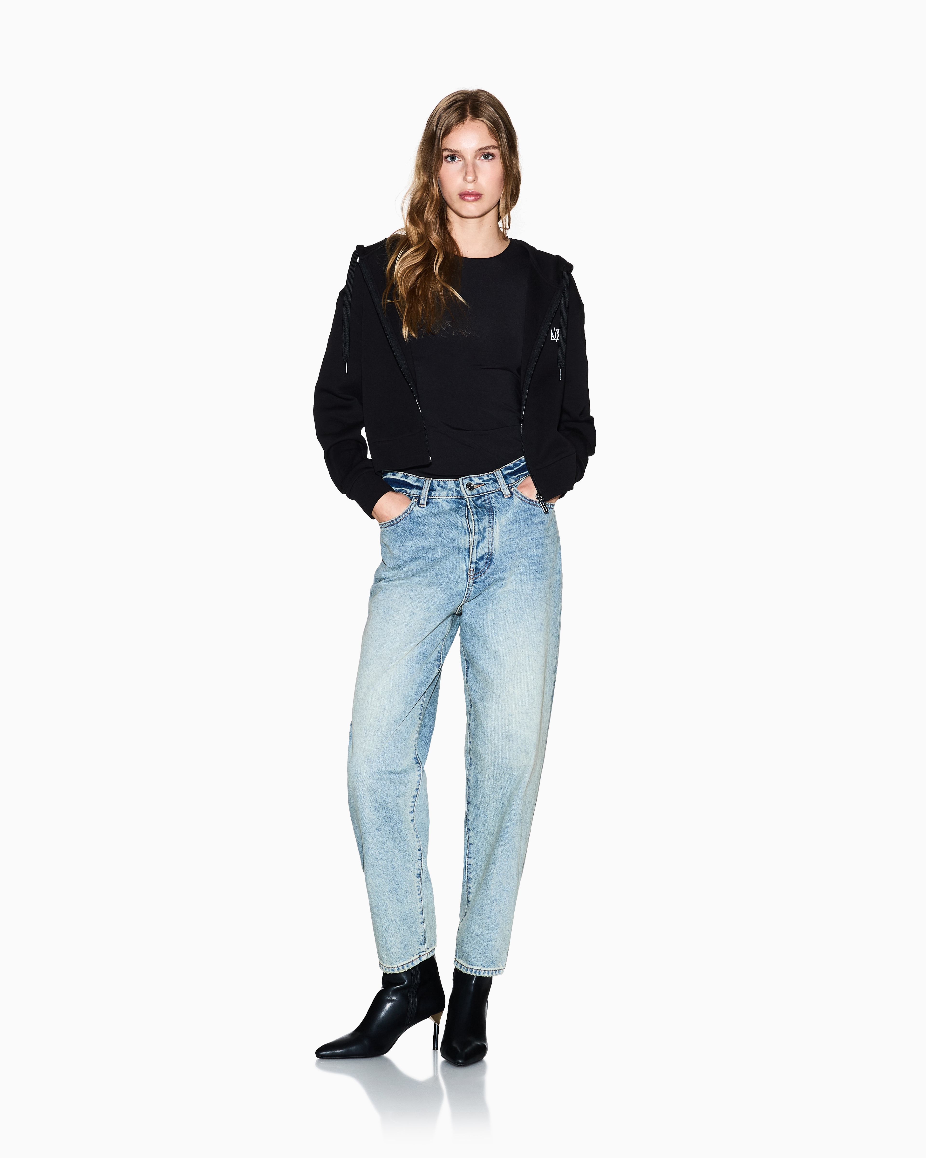 Stretch fabric T-shirt