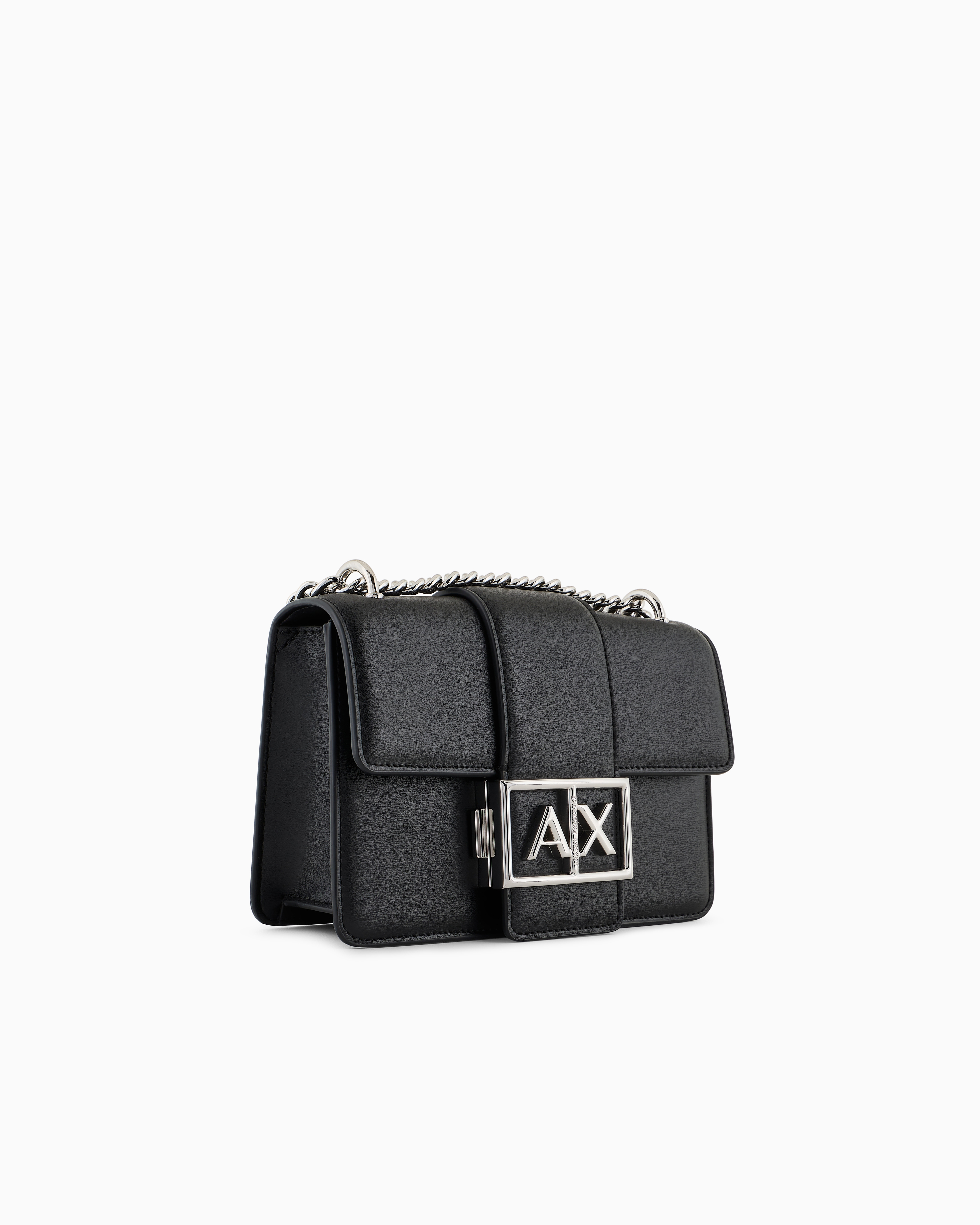 チェーンバッグ　Giorgio Armani 箱入り新品 AXロゴ チェーンミニショルダーバック | Armani Exchange