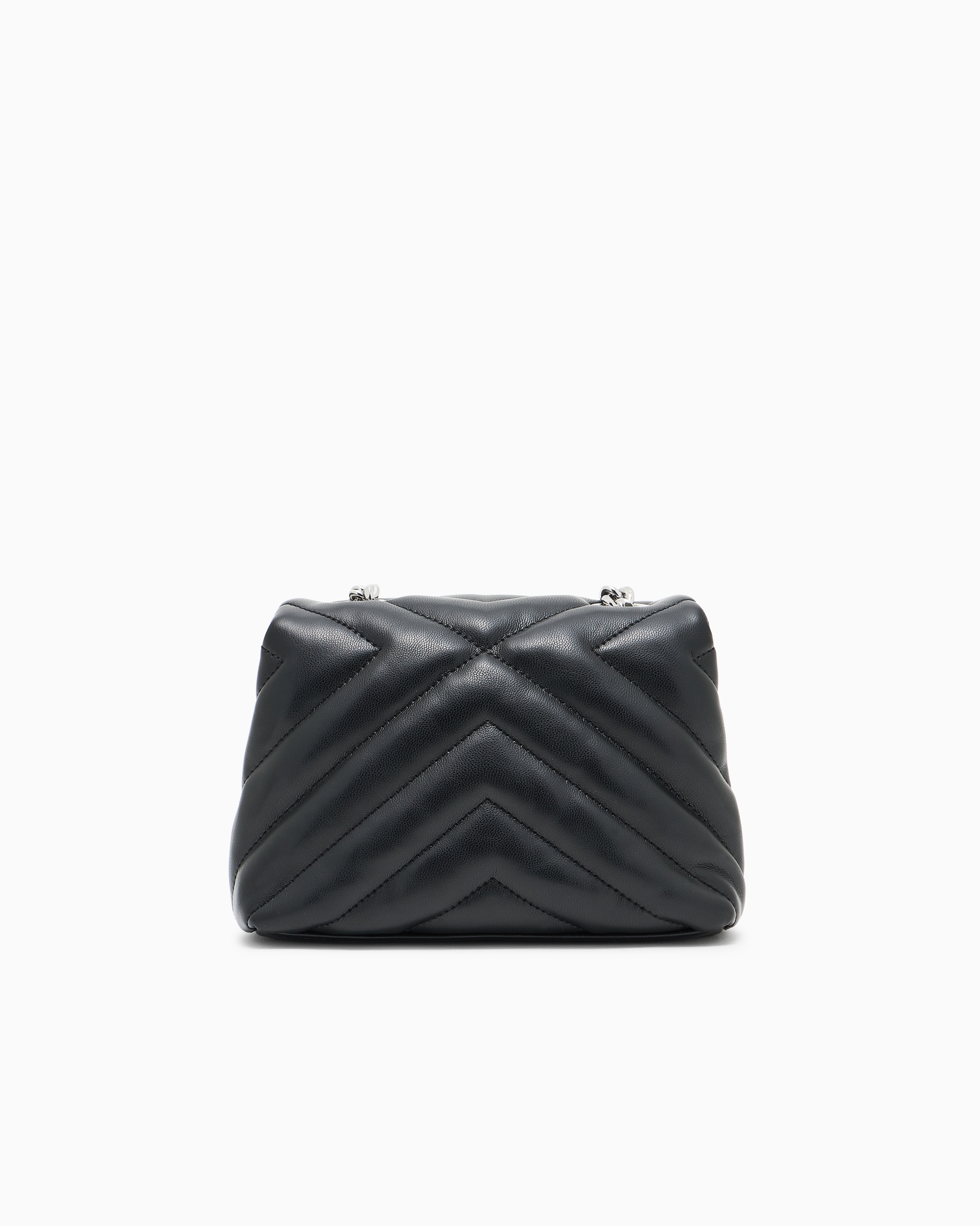 Small shoulder bag with quilted workmanship
