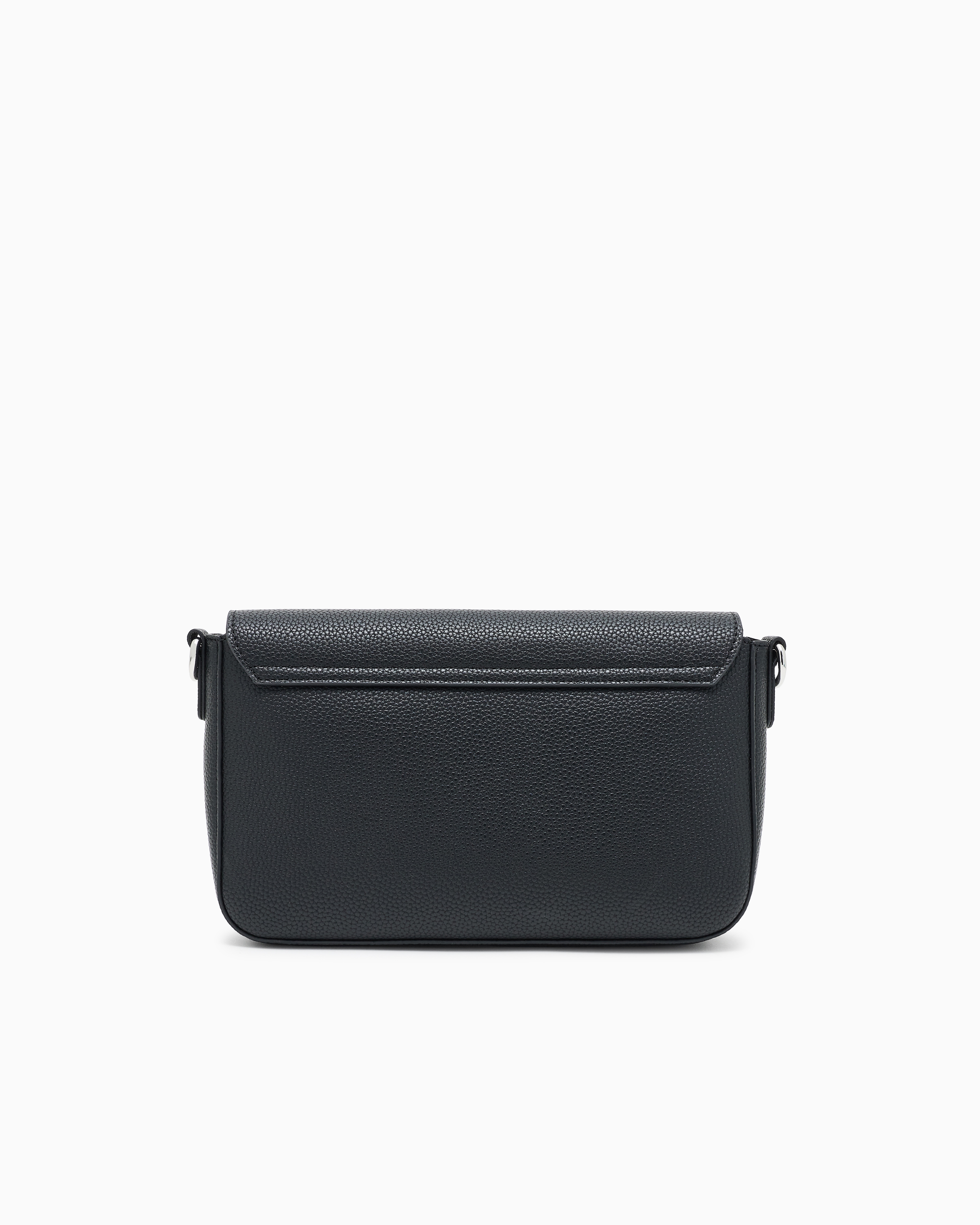 Allover logo shoulder bag