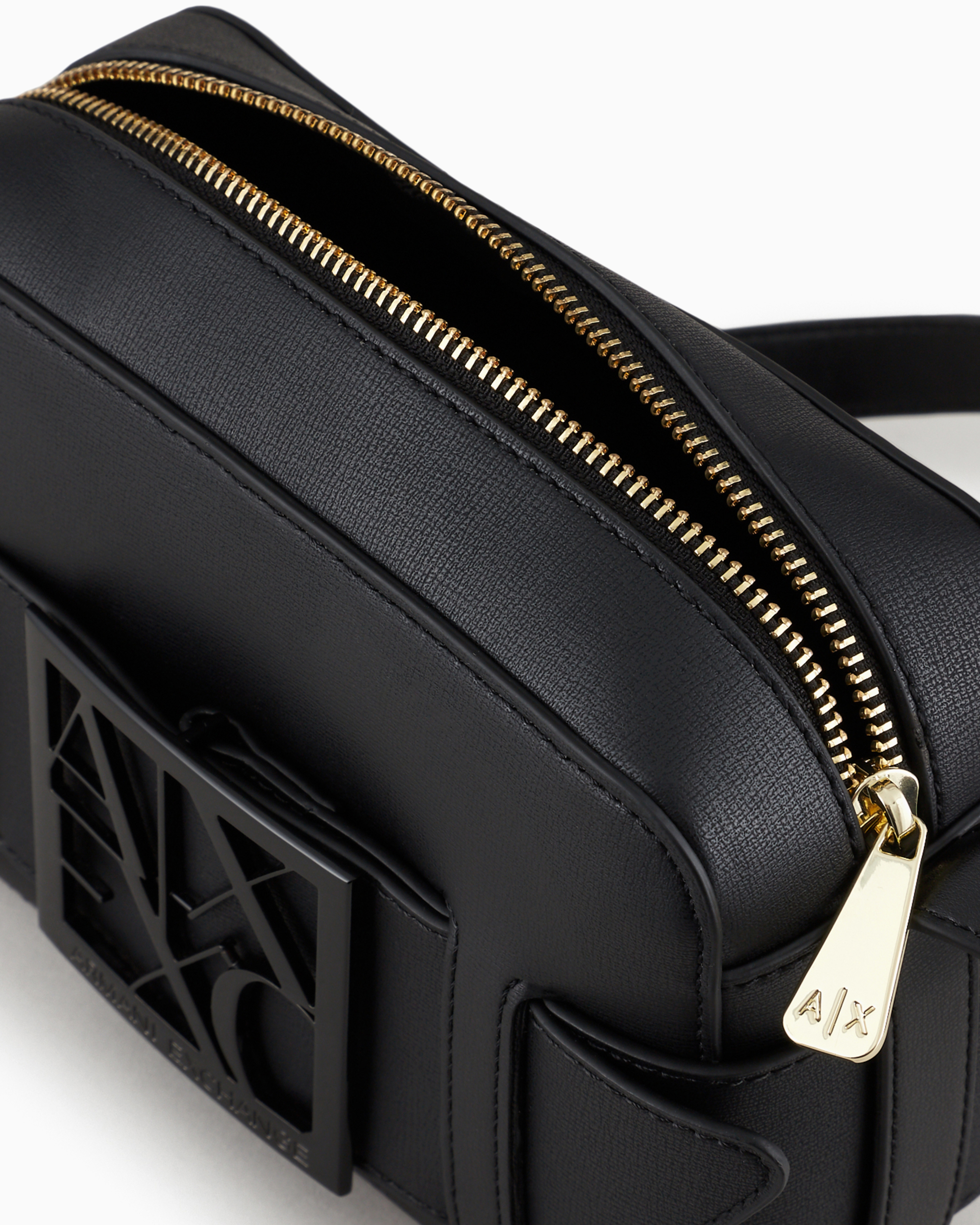 Crossbody bag with logo