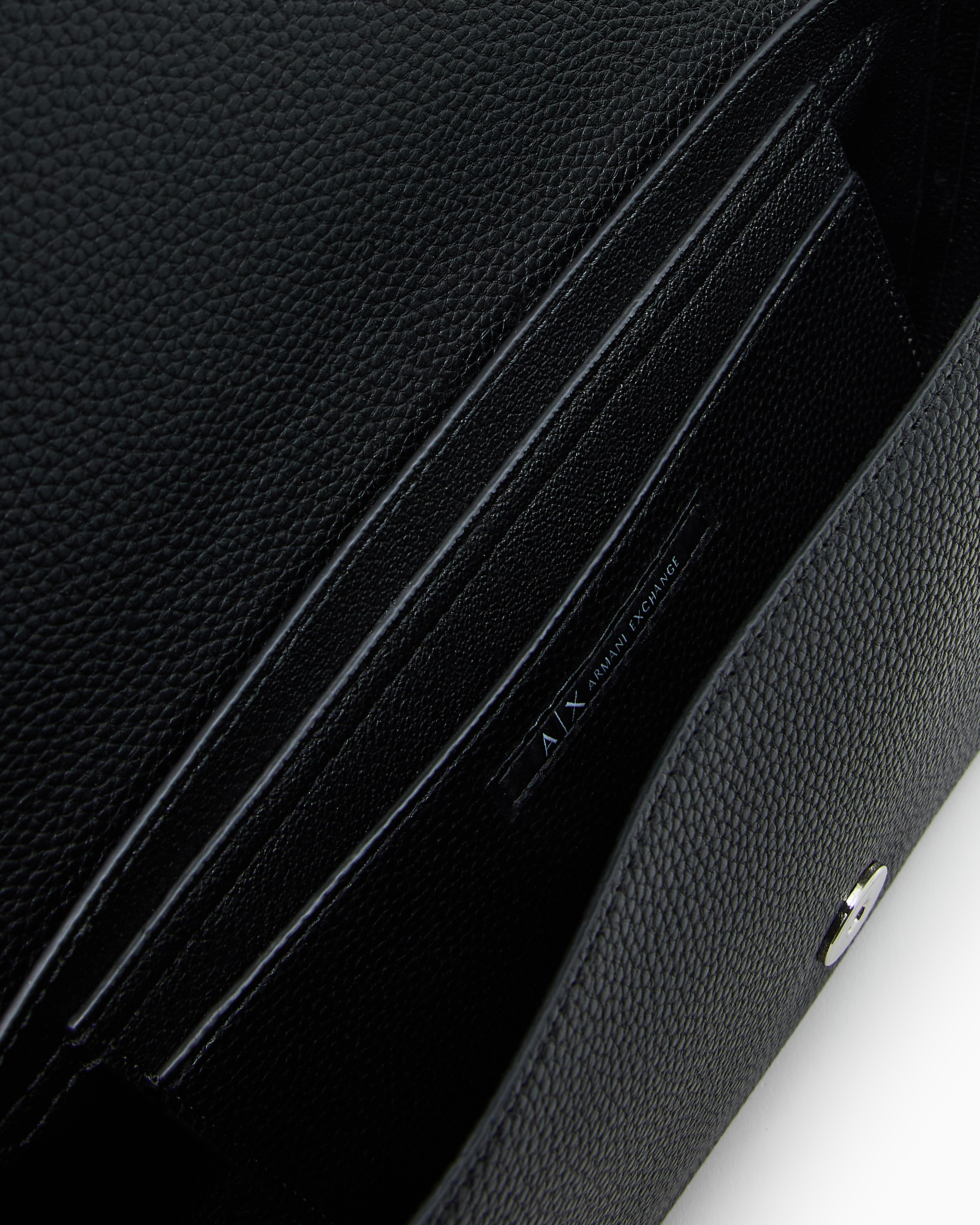 Allover logo shoulder bag