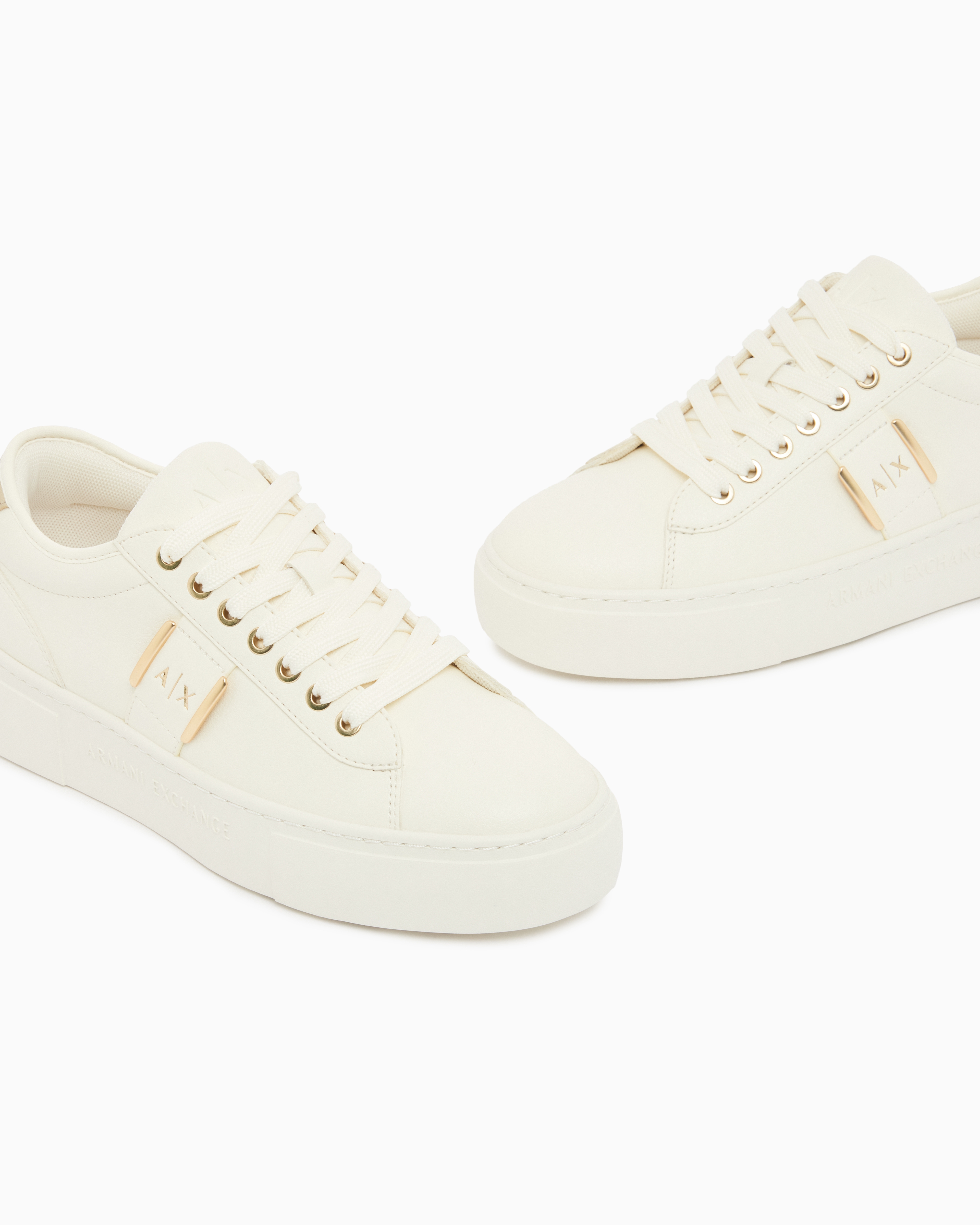 Technical fabric sneakers