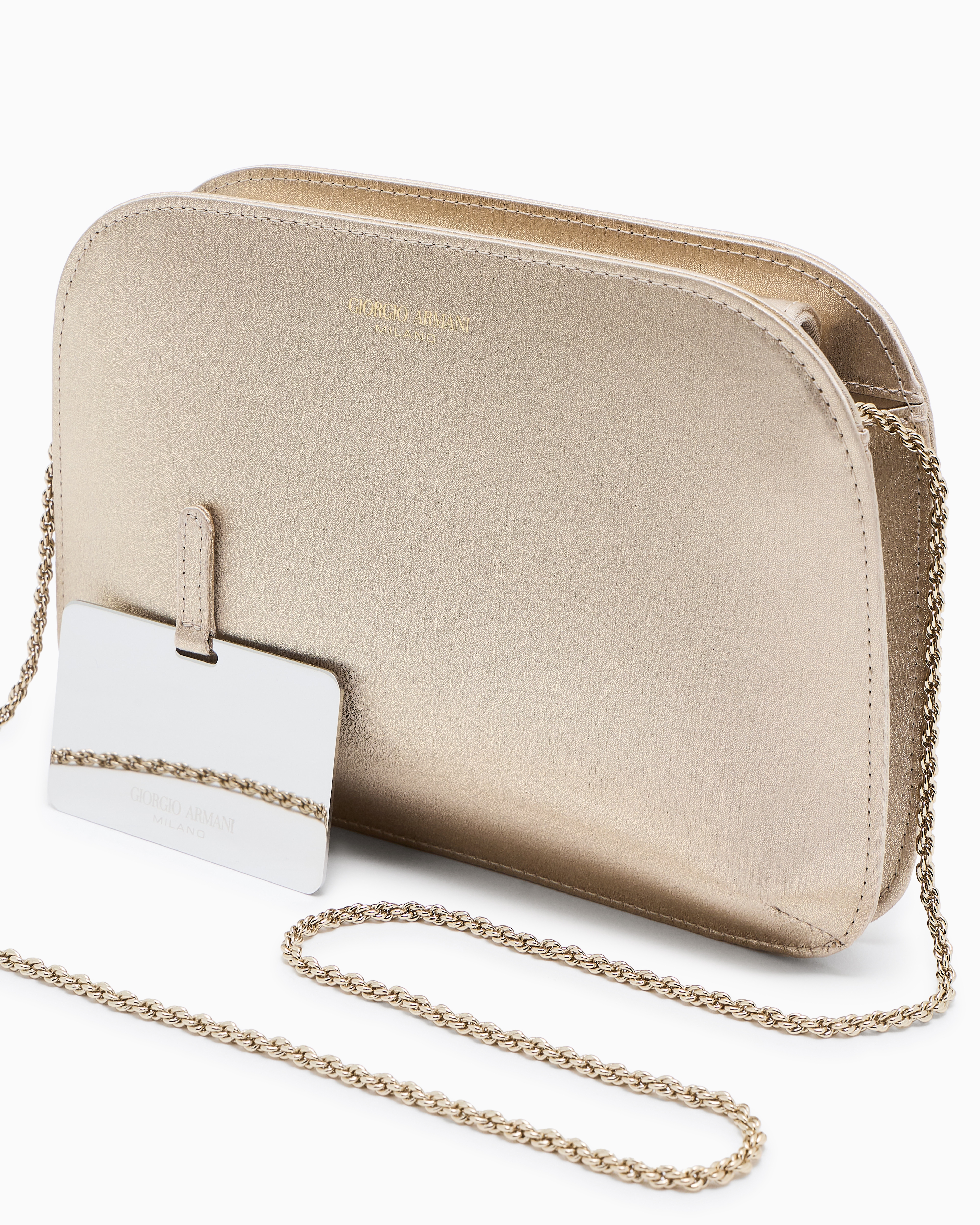 アルマーニ アリゲーター GAロゴチェーン パーティー クラッチバック アルマーニ アリゲーター GAロゴチェーン パーティー クラッチバック