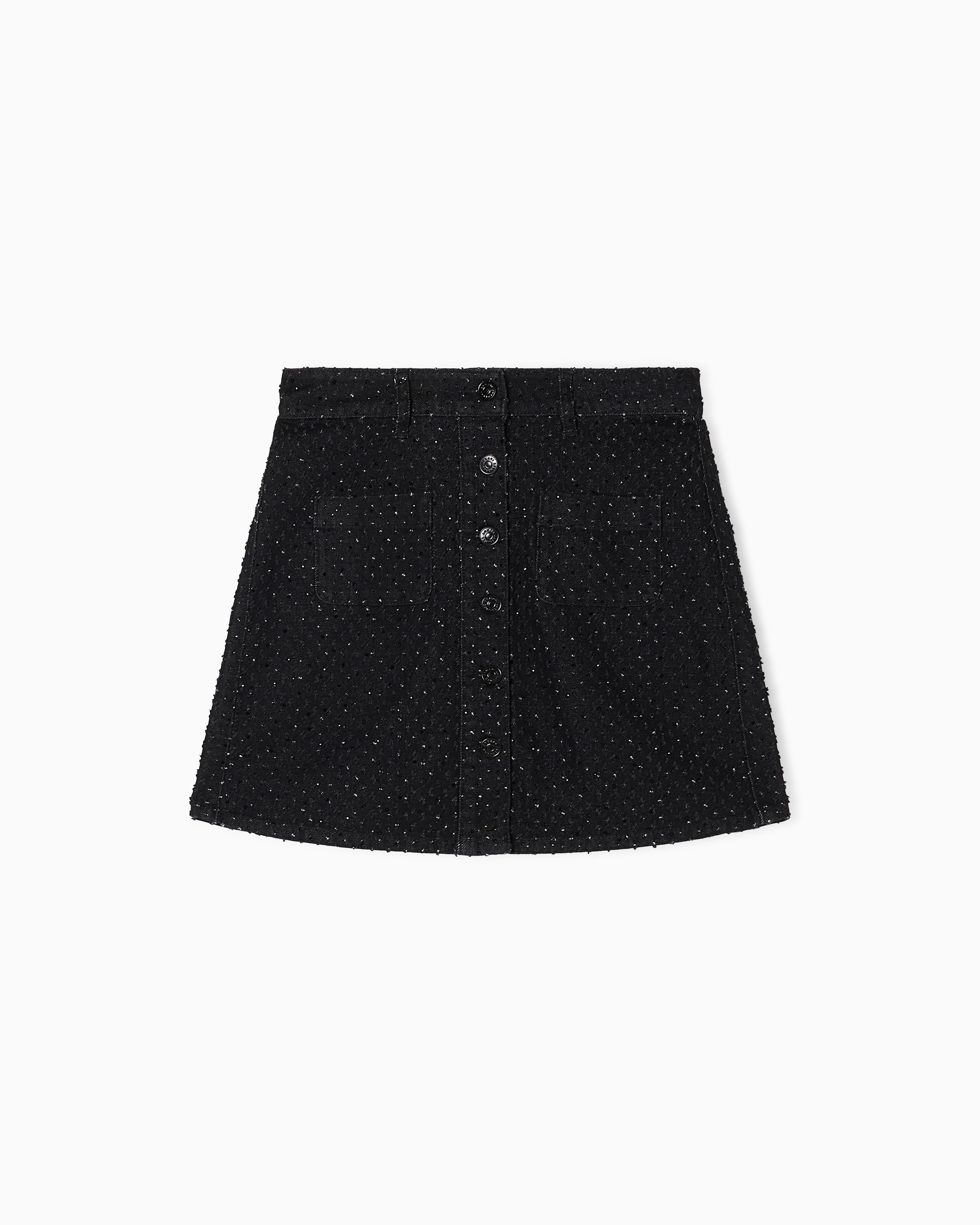 Armani Exchange Short Skirts In Black
