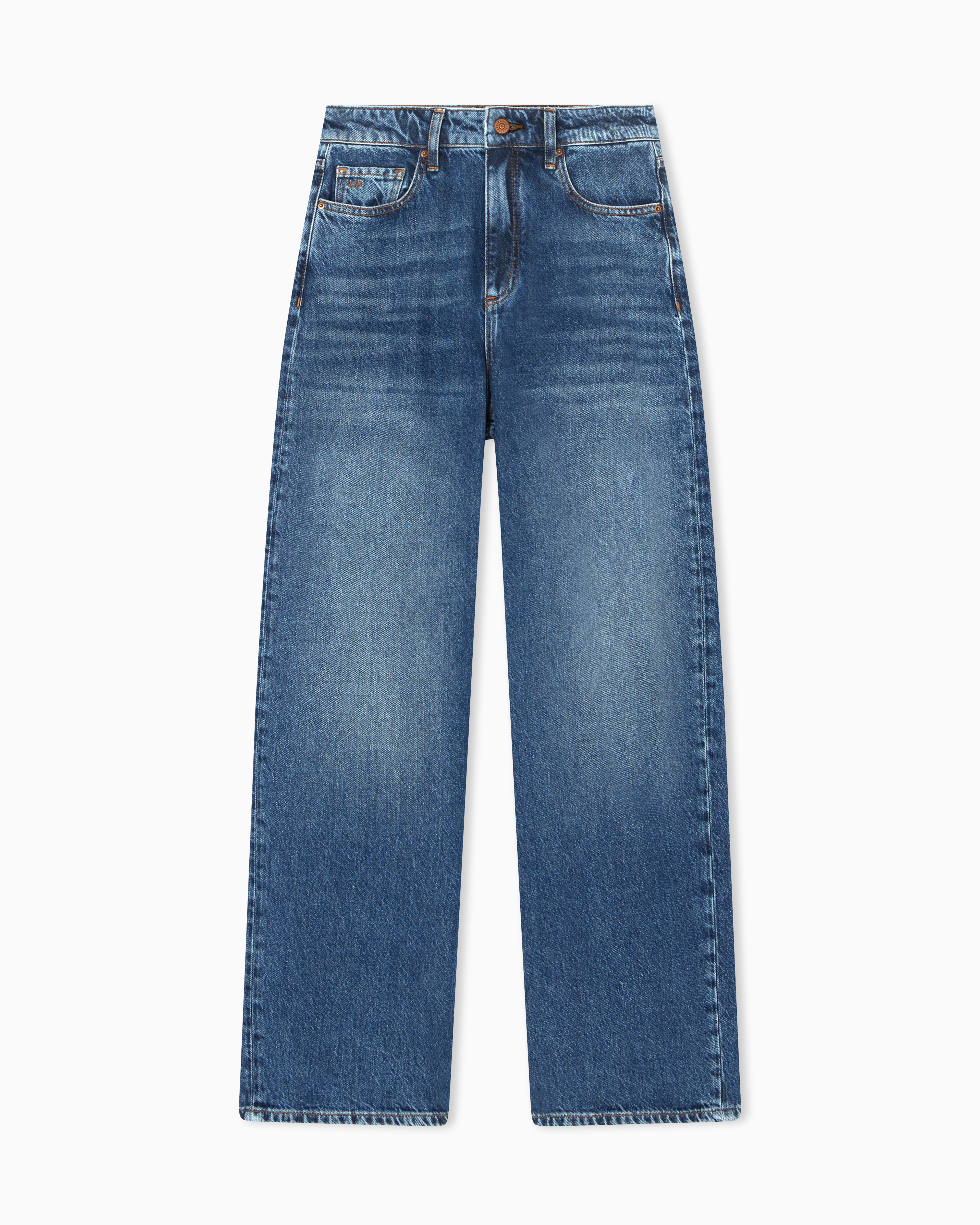 Armani Exchange Blu/Scuro Jeans Relaxed Fit Denim