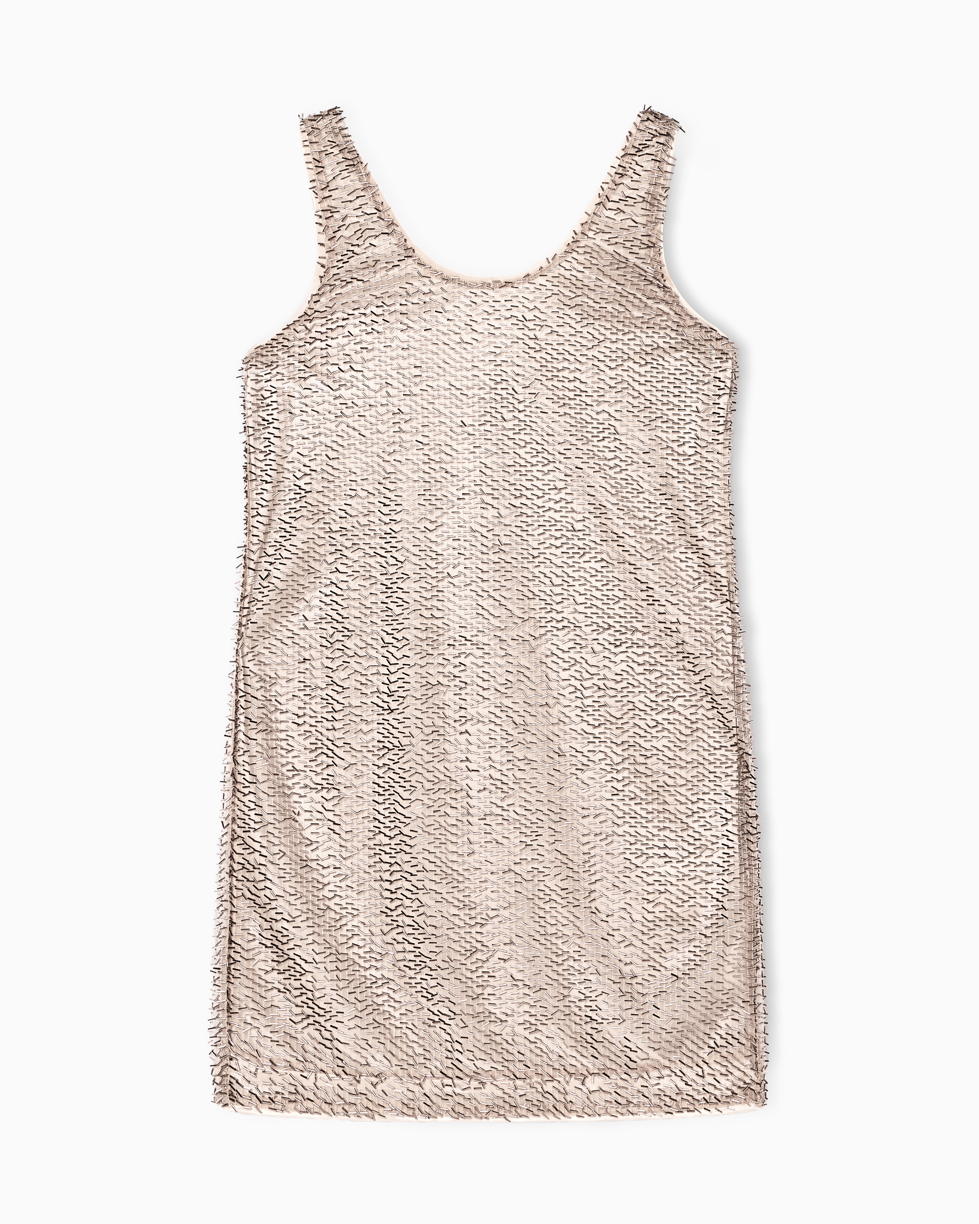 Armani Exchange Short Dresses In Gold