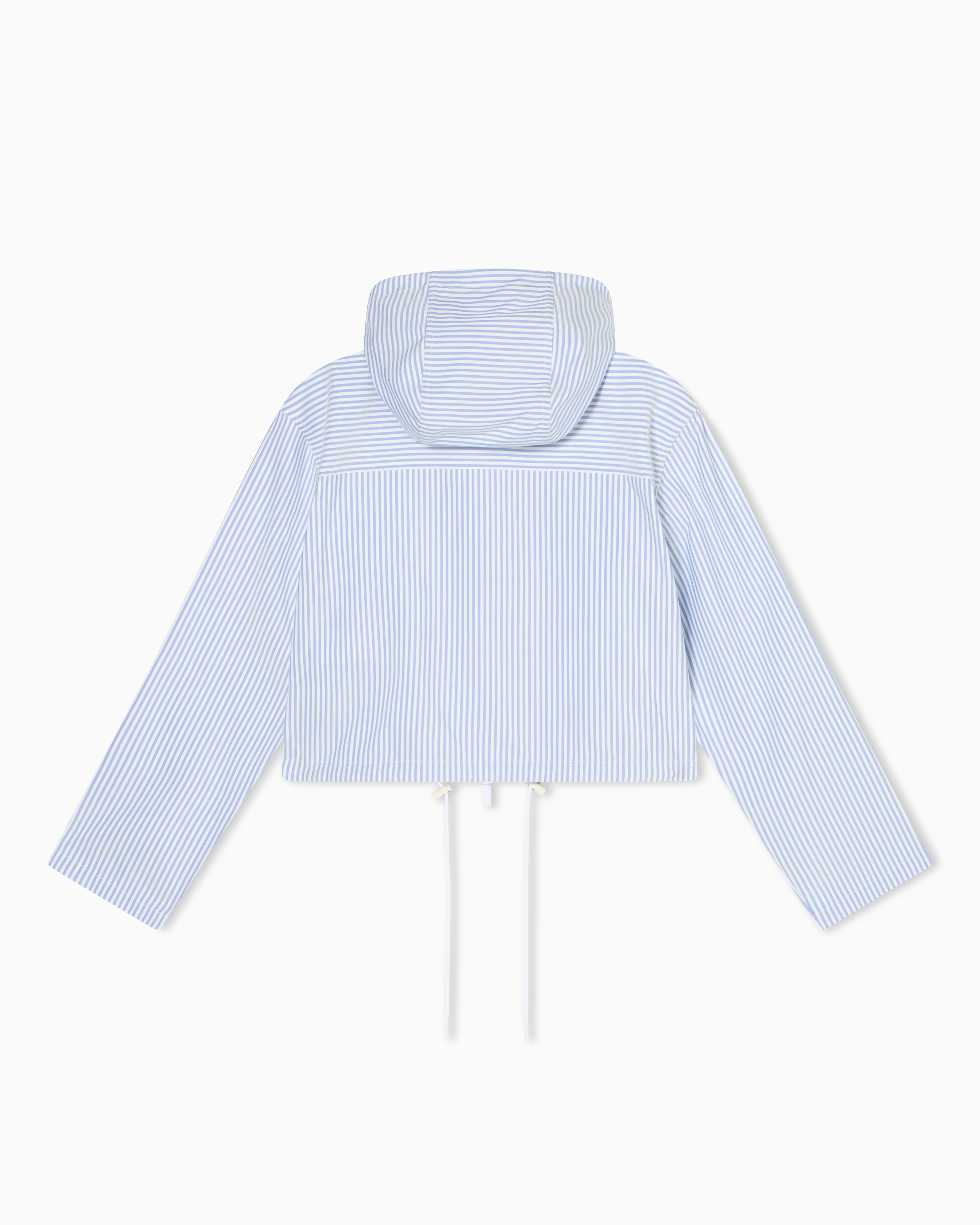 Oversize Vertical Striped Blouson | Armani Exchange