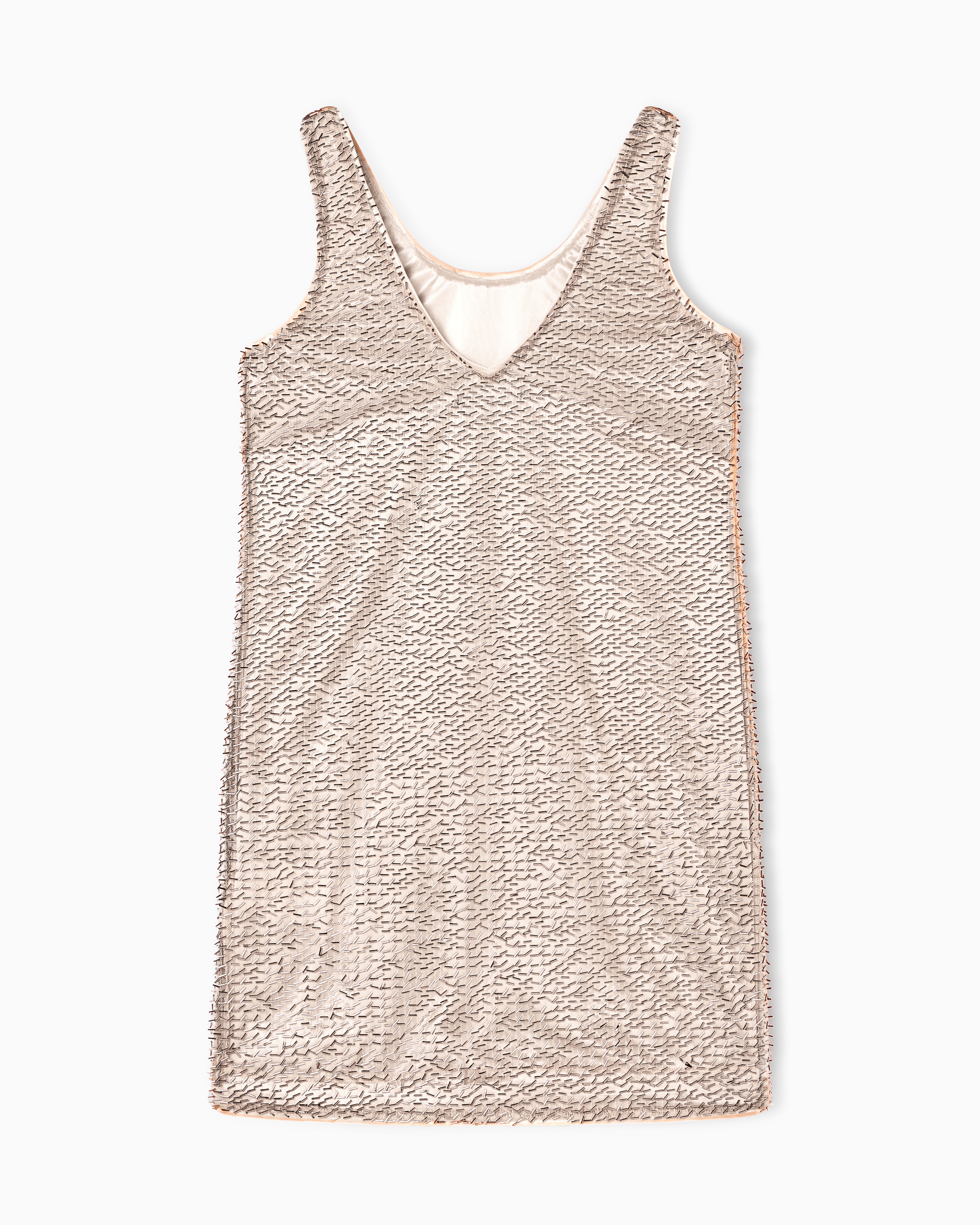 Armani Exchange Short Dresses In Gold