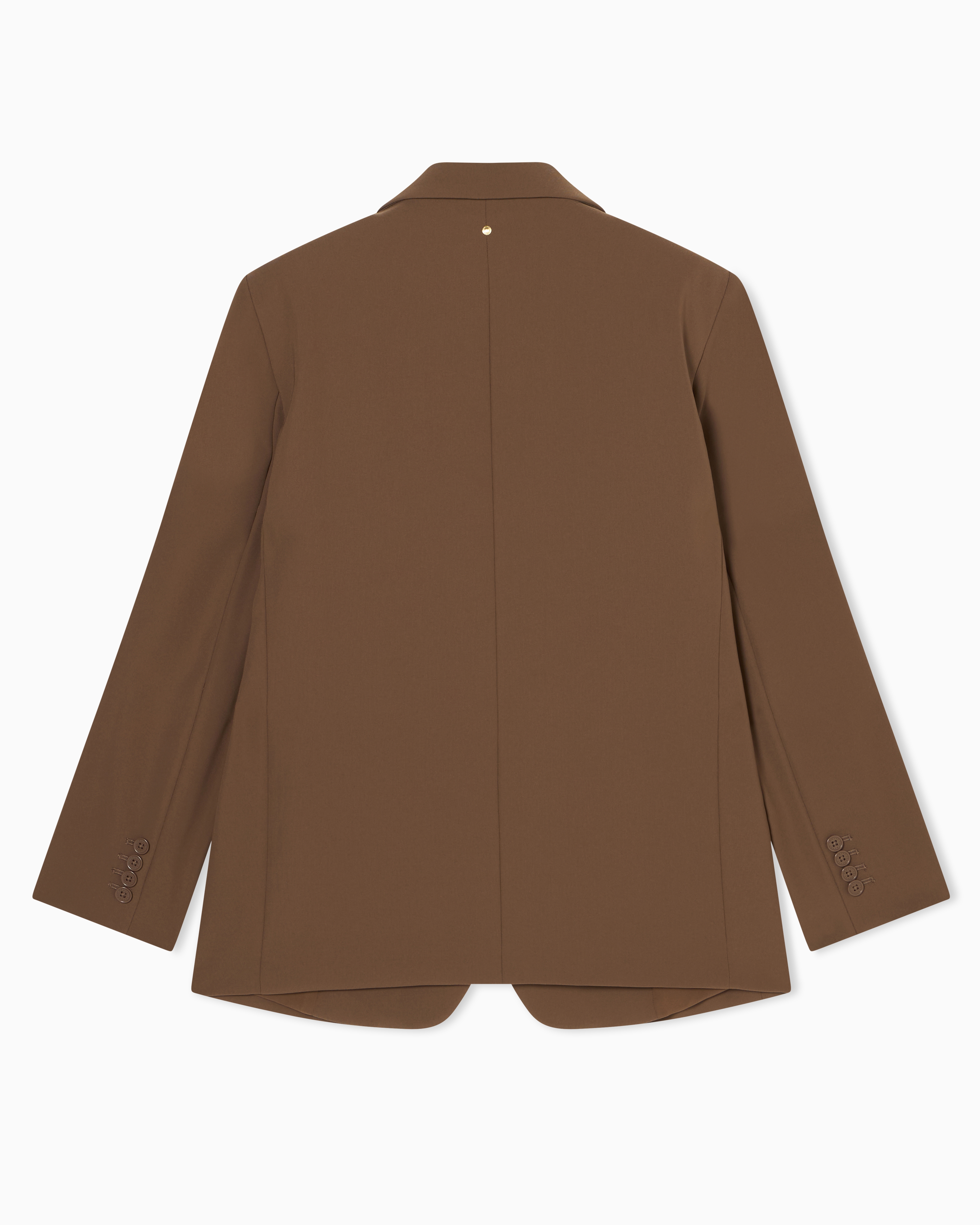 Single-breasted oversized jacket with pocket square | Armani Exchange