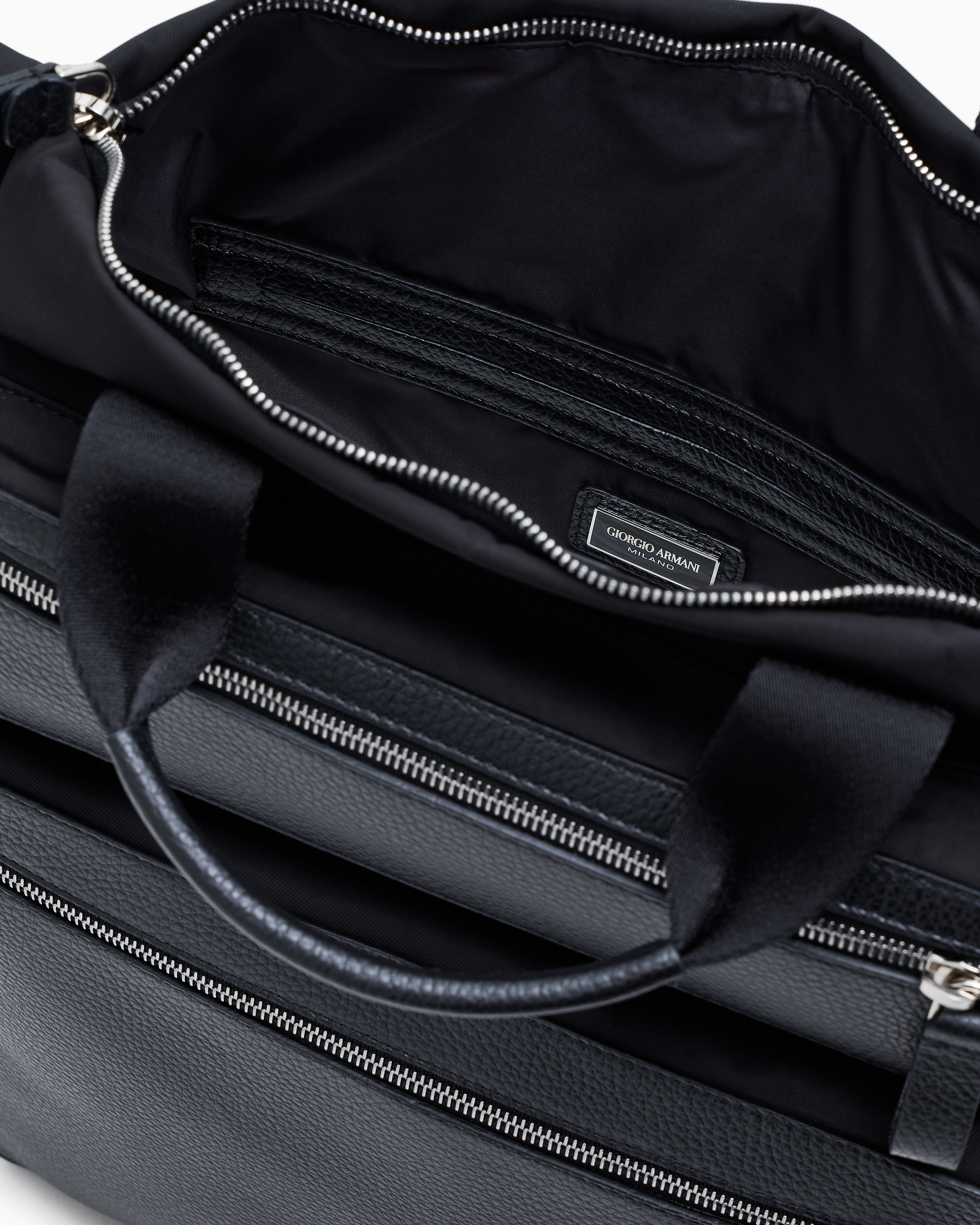 ASV コンバーティブルショッパー ナイロン／ペブルドレザー | Giorgio