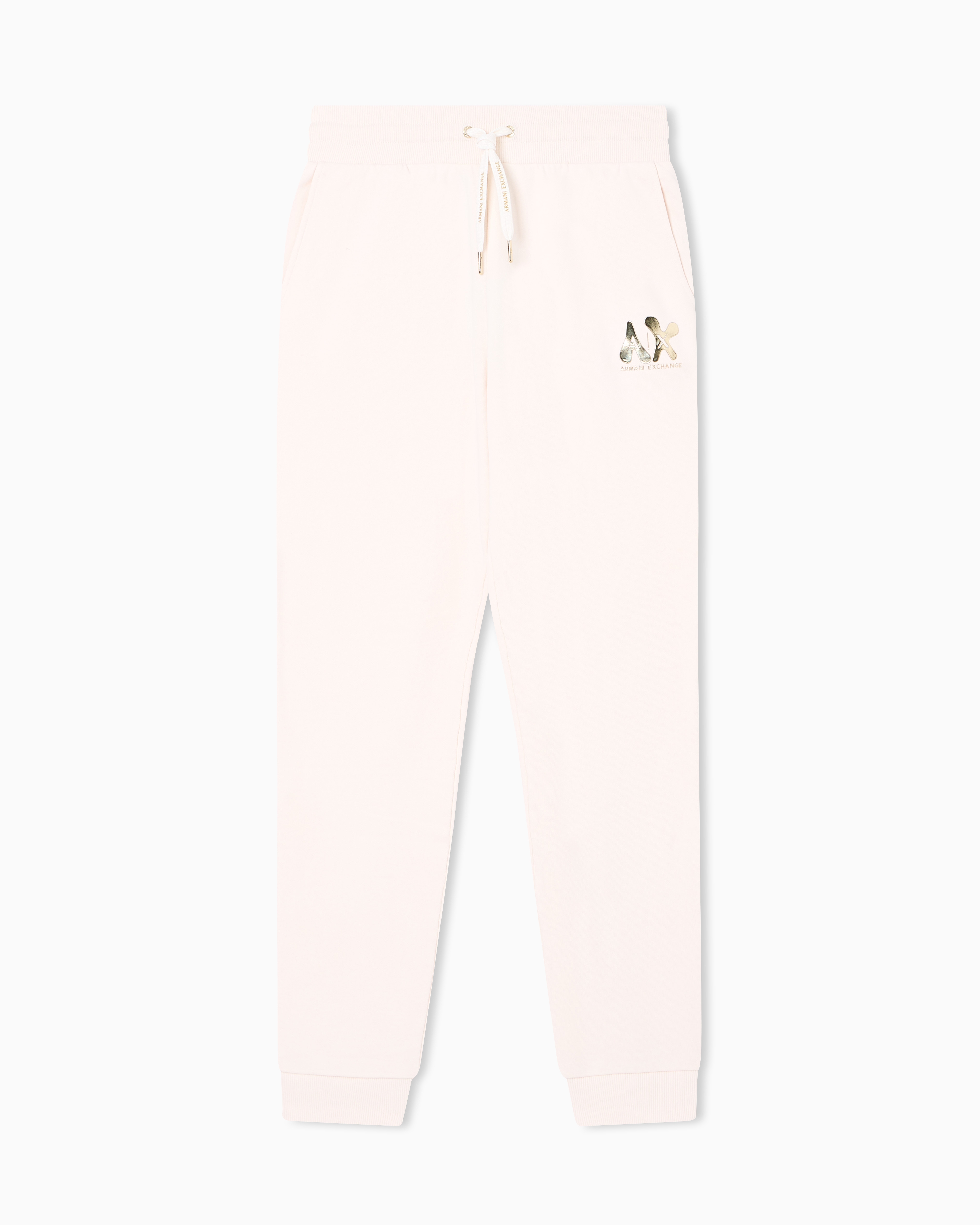 Armani Exchange Sweatpants In White