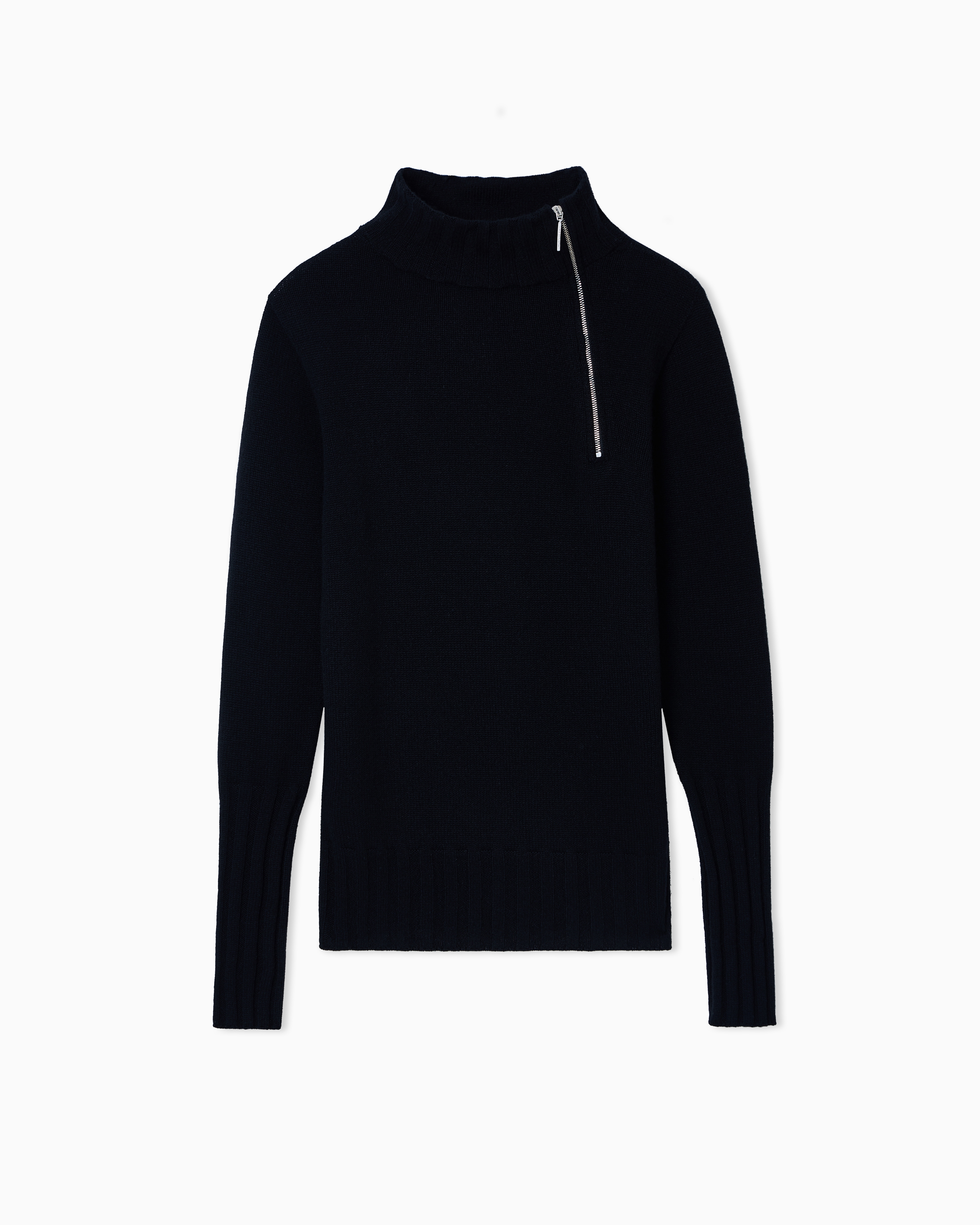 Giorgio Armani Black Pure Cashmere Turtleneck Sweater