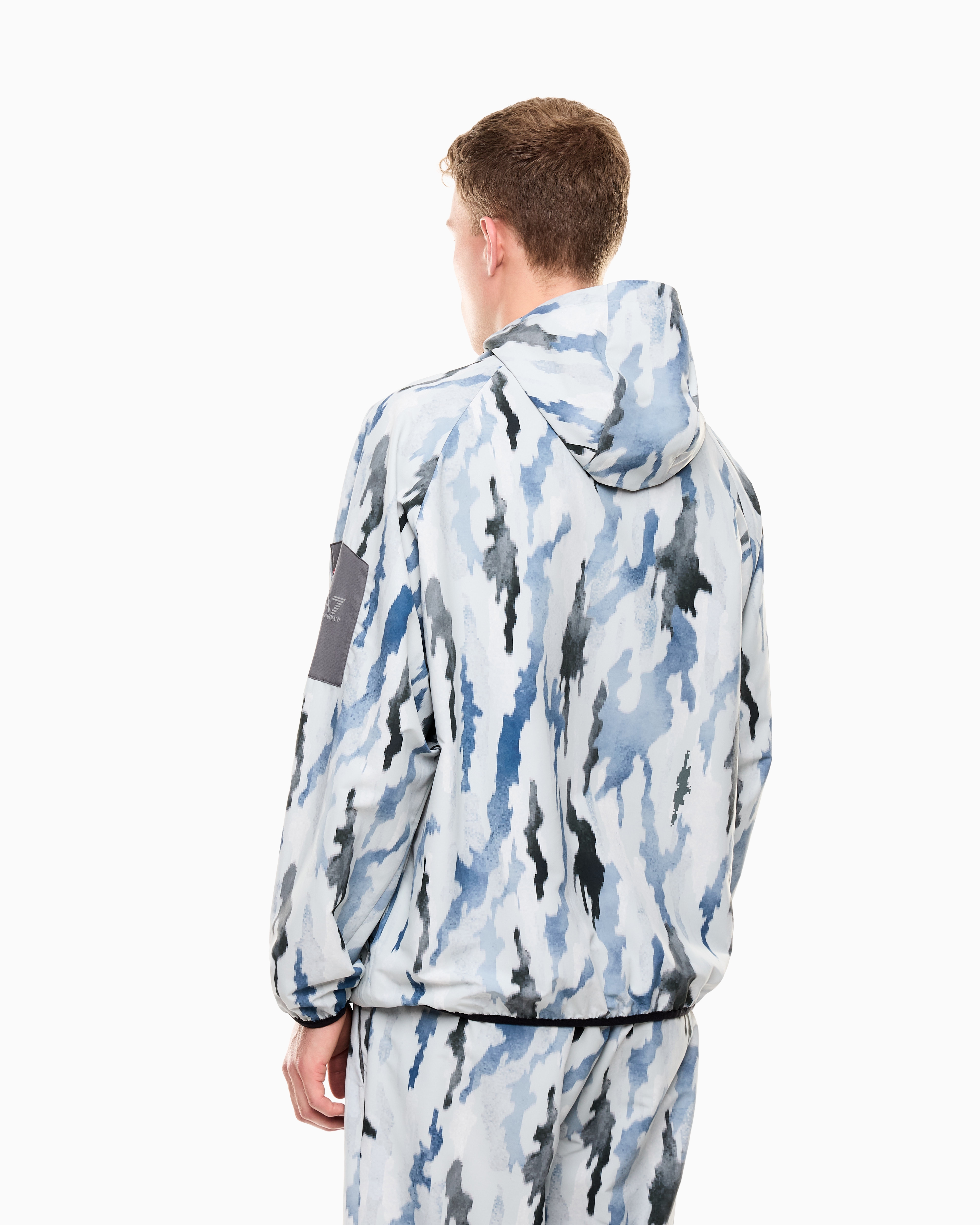 Ea7 Windbreakers In Blue