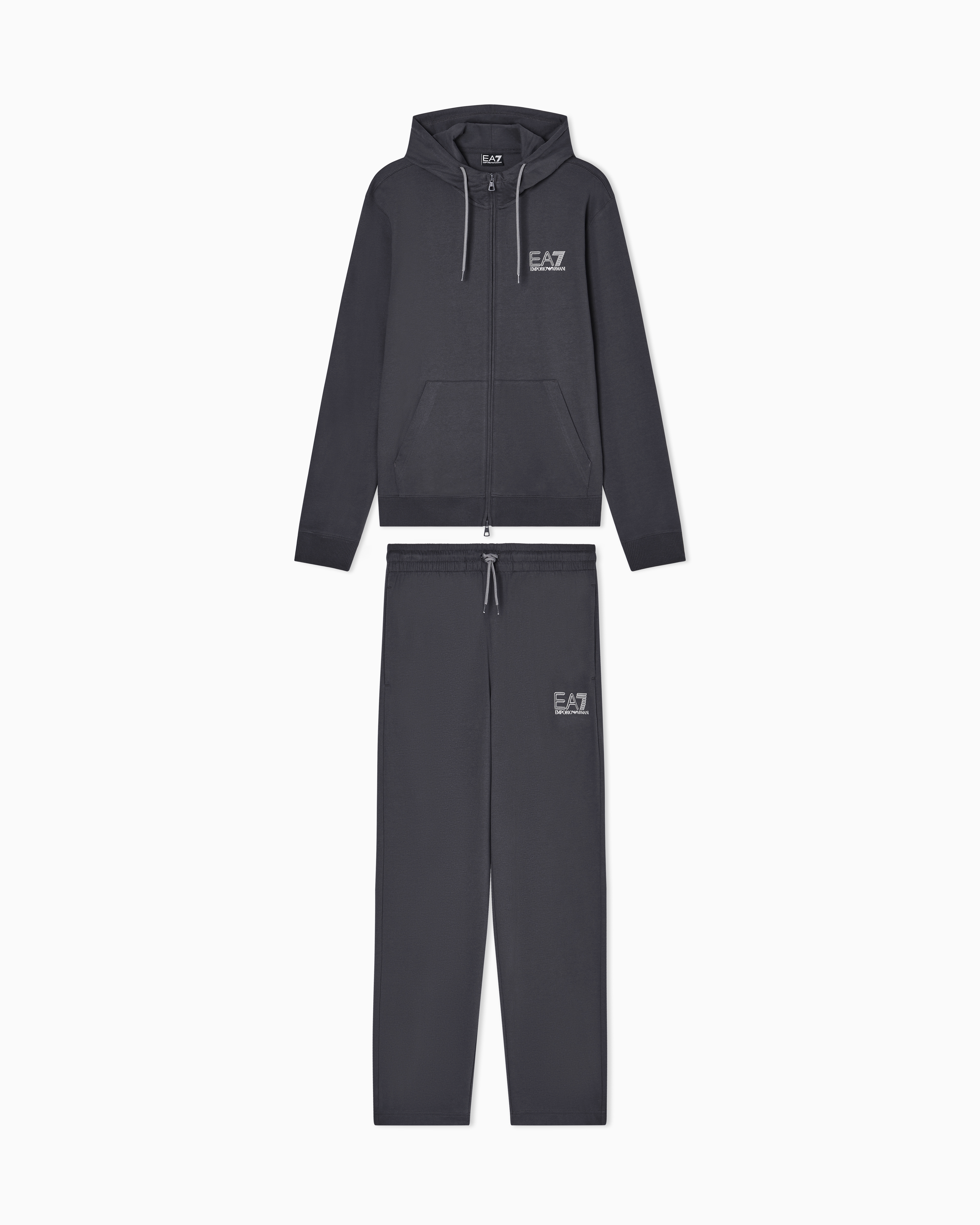 Ea7 Tracksuits In Gray