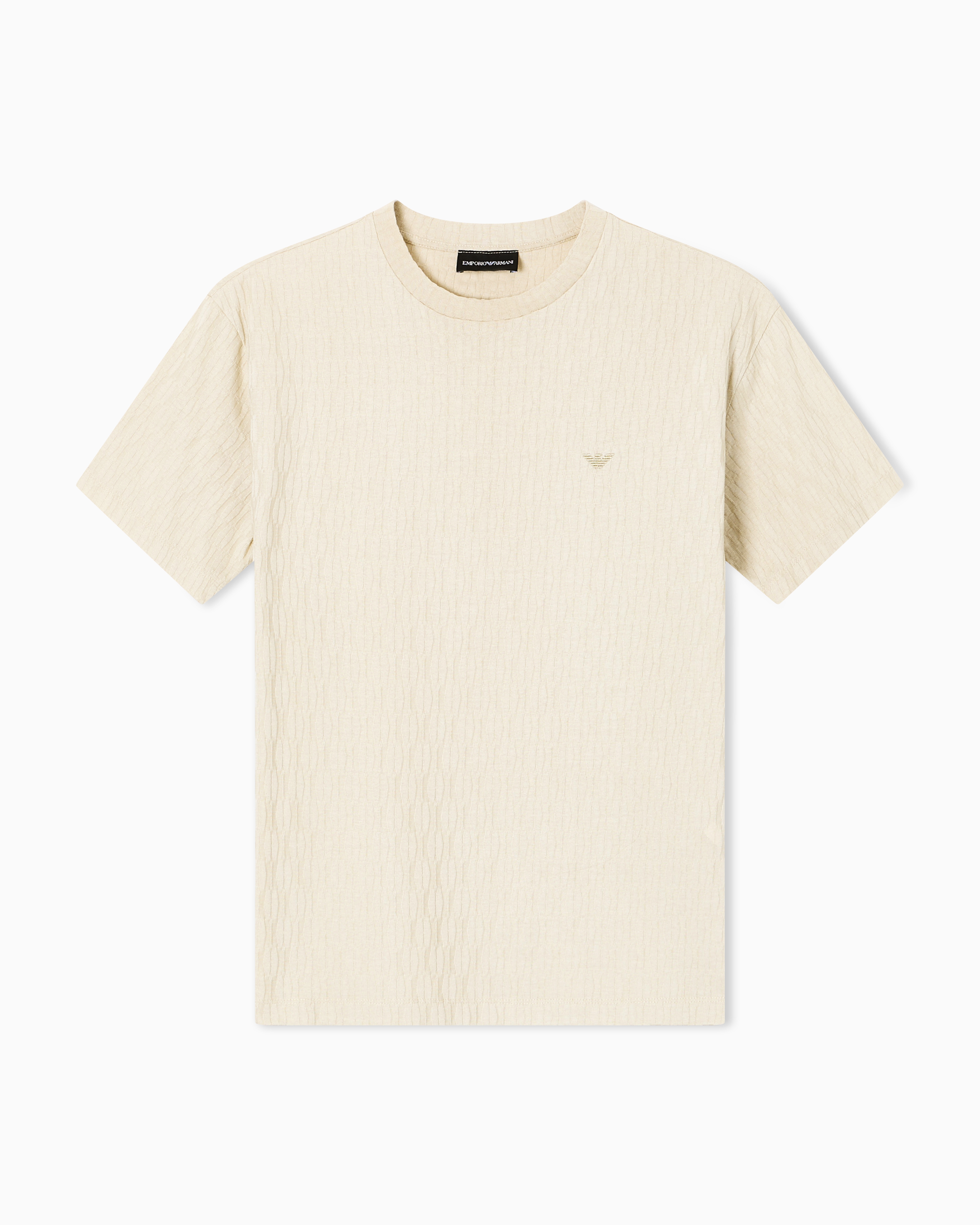 Emporio Armani Maglia In Jersey Jacquard