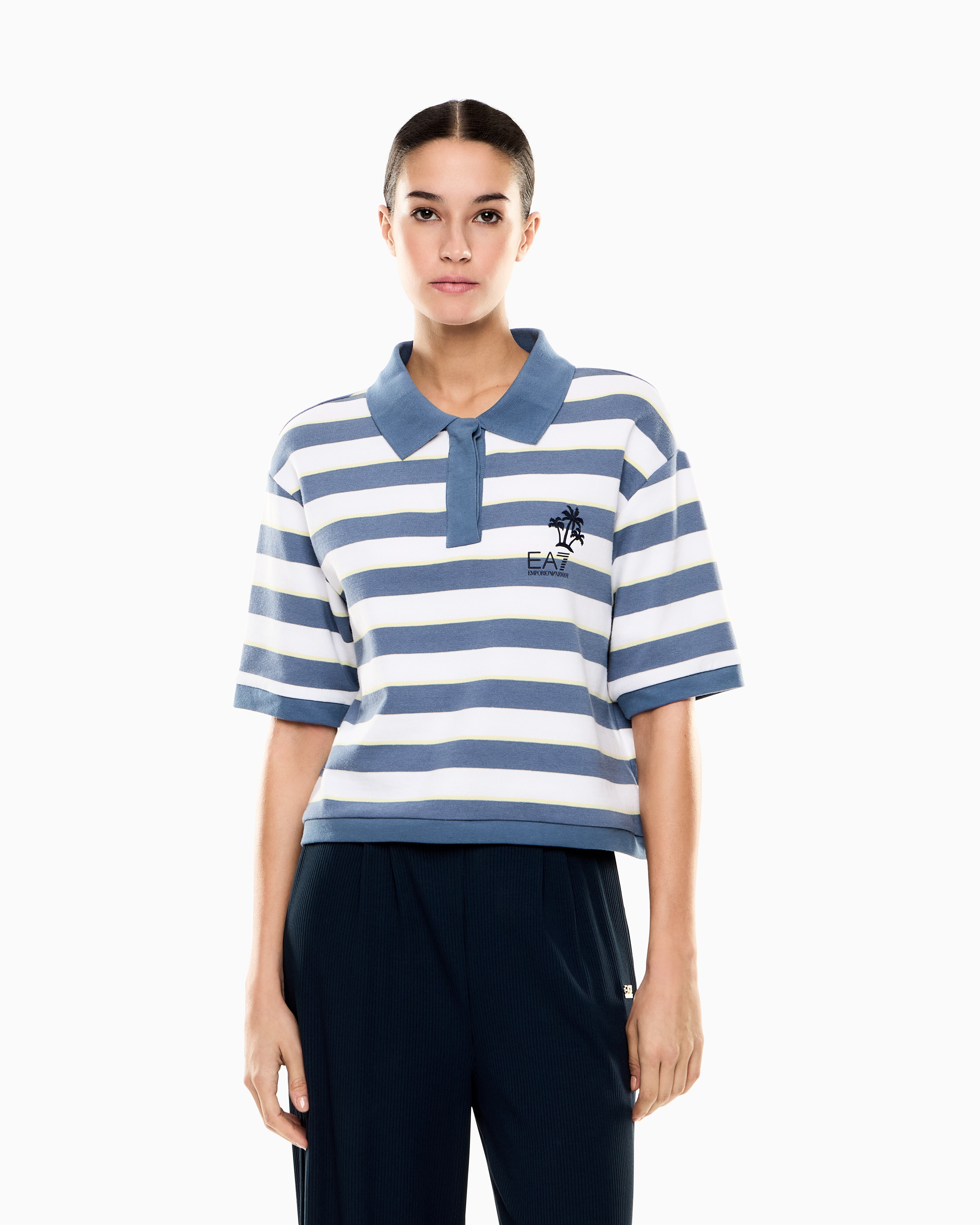 jersey polo shirt | EA7