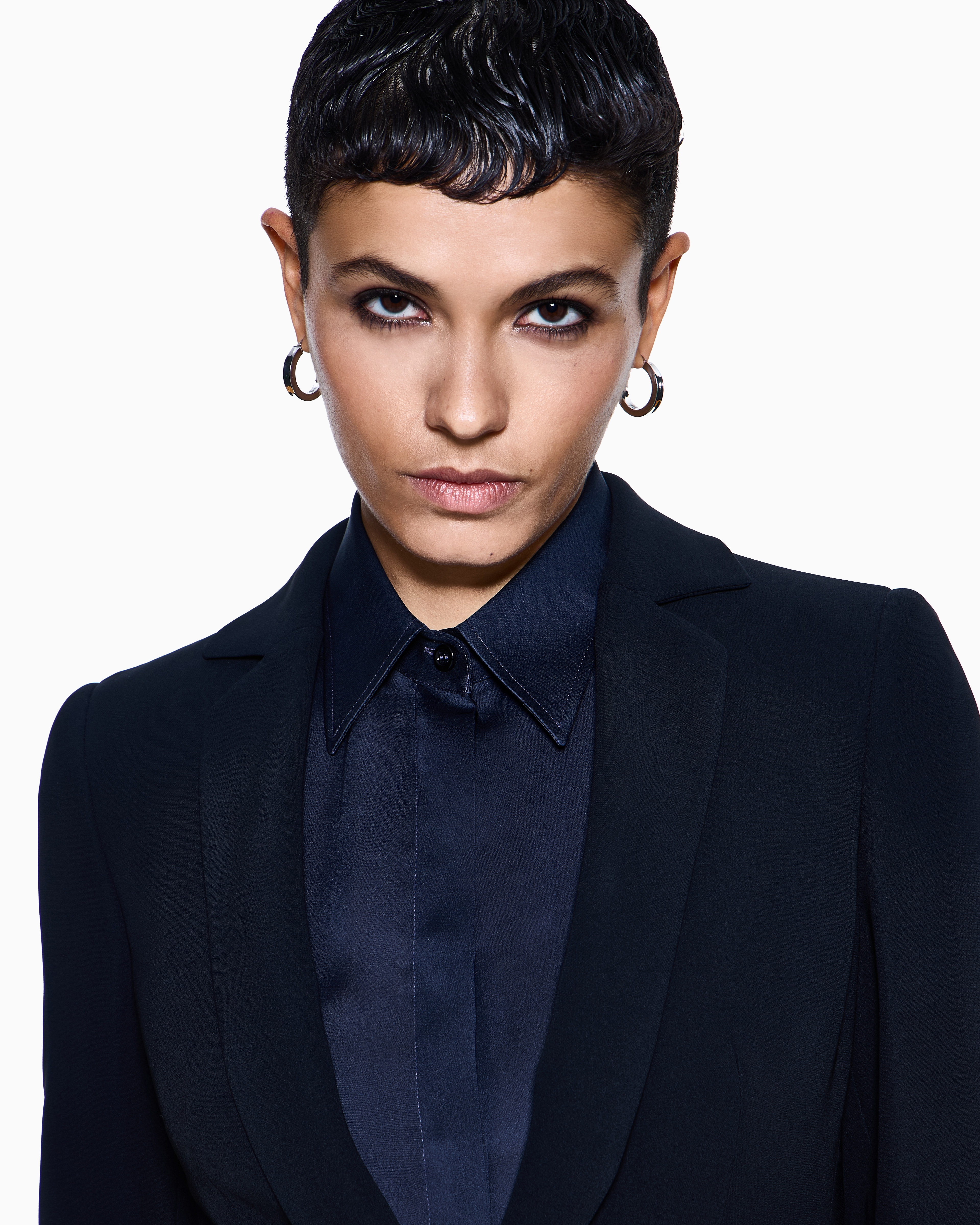 シングルブレストジャケット シルクキャディ | Giorgio Armani