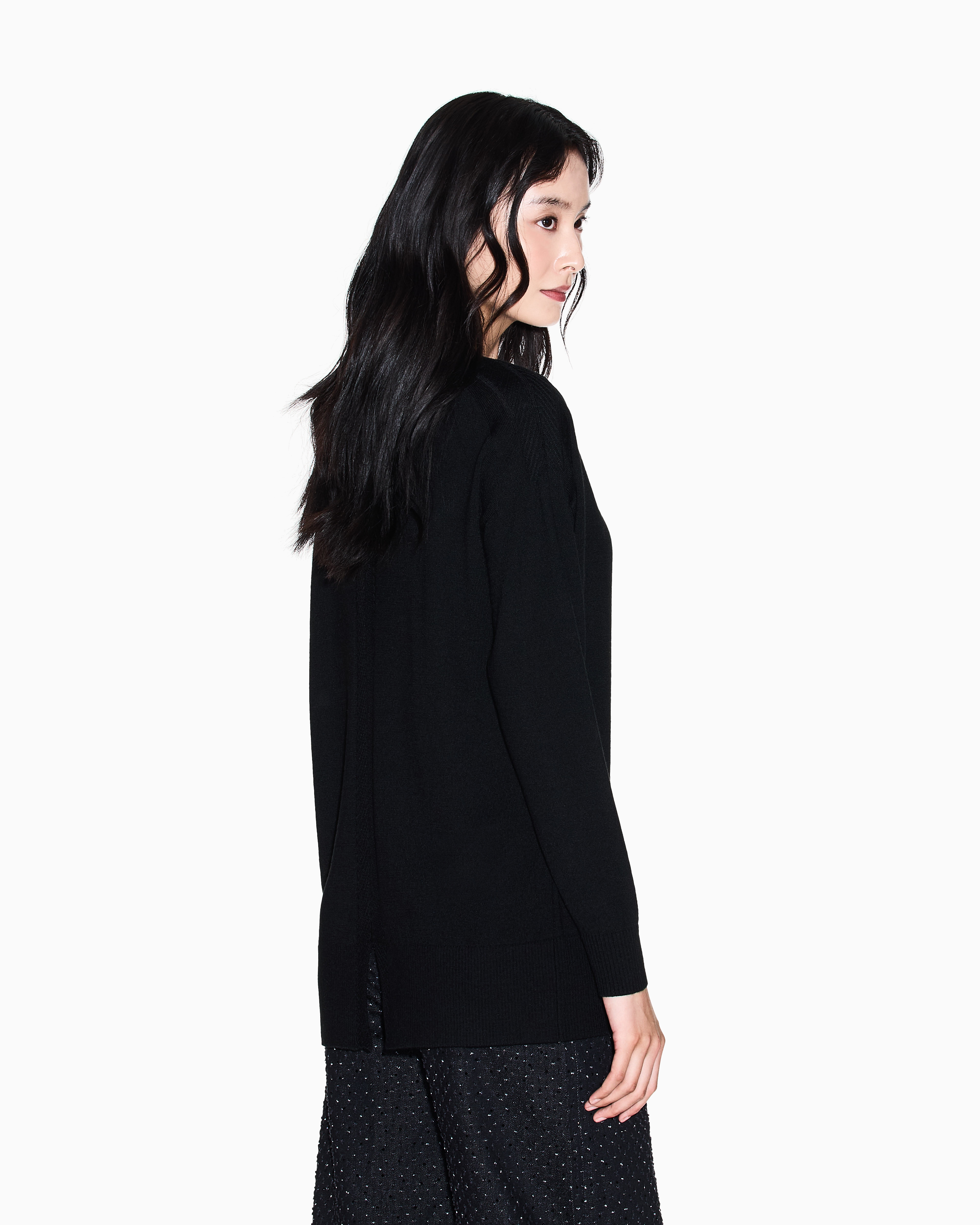 Cardigan technical fabric