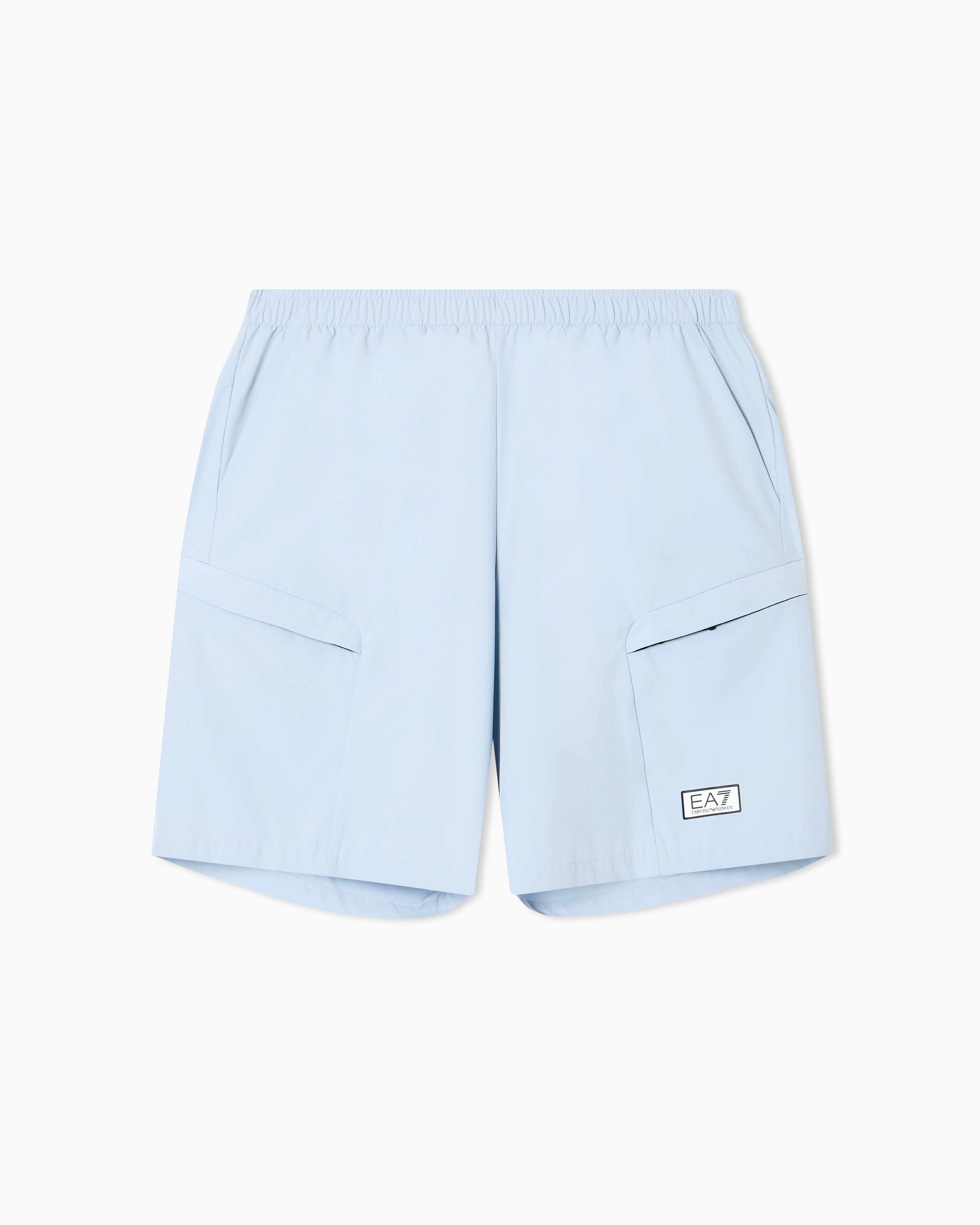 Ea7 Uomo Bermuda Cargo Dynamic Athlete In Tessuto Tecnico Ventus7