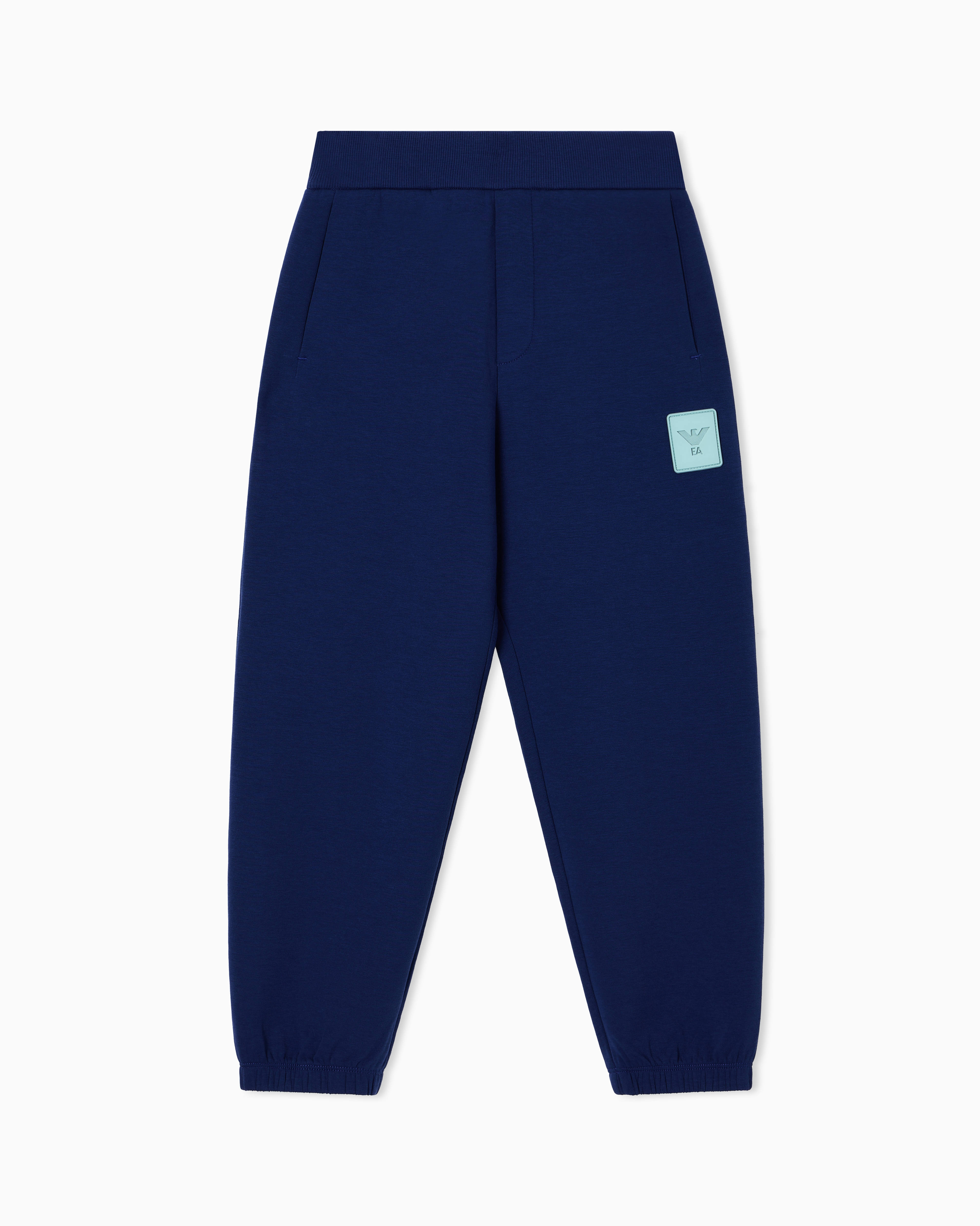 Emporio Armani Kids' Trousers In Blue