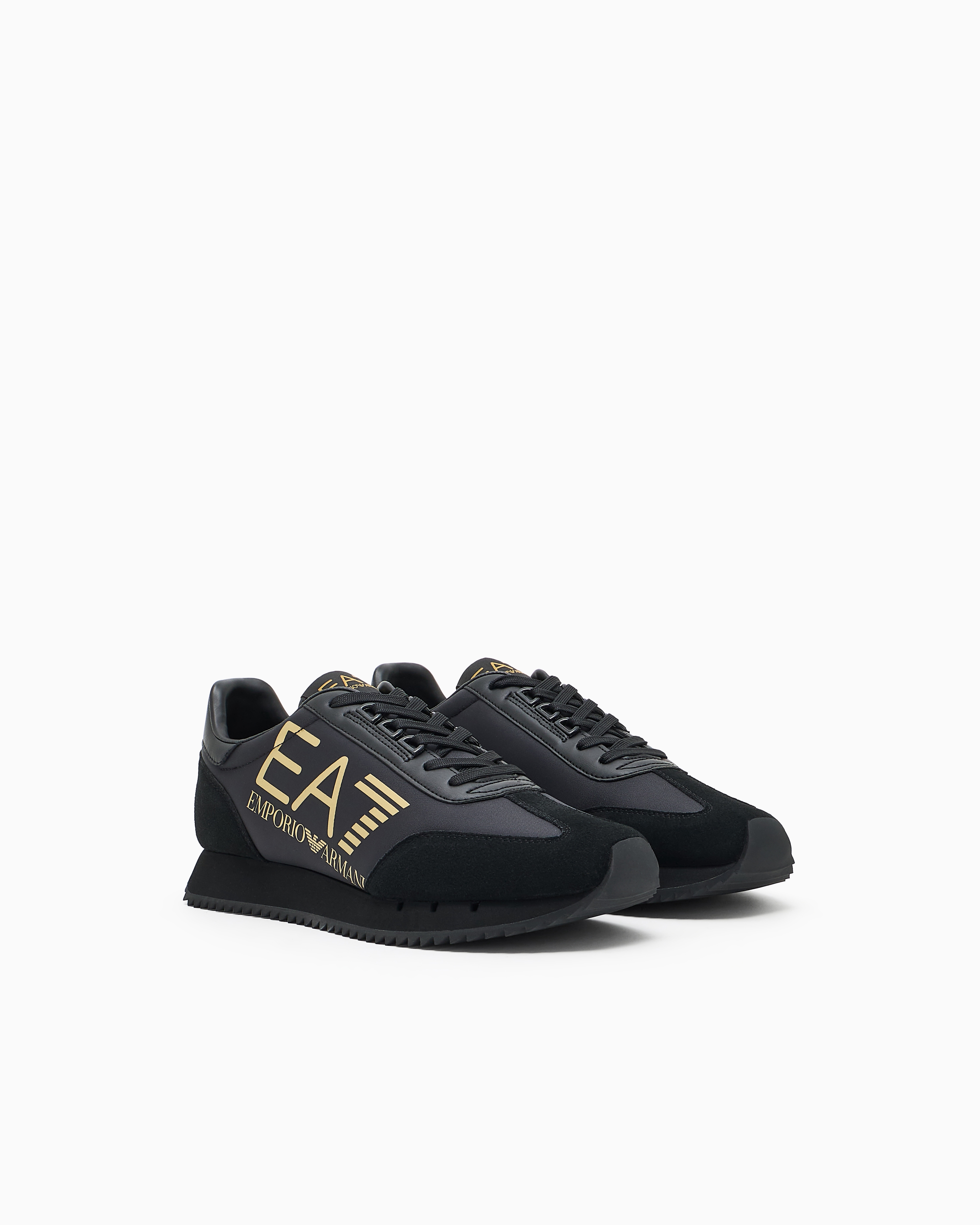 Ea7 Sneakers In Black