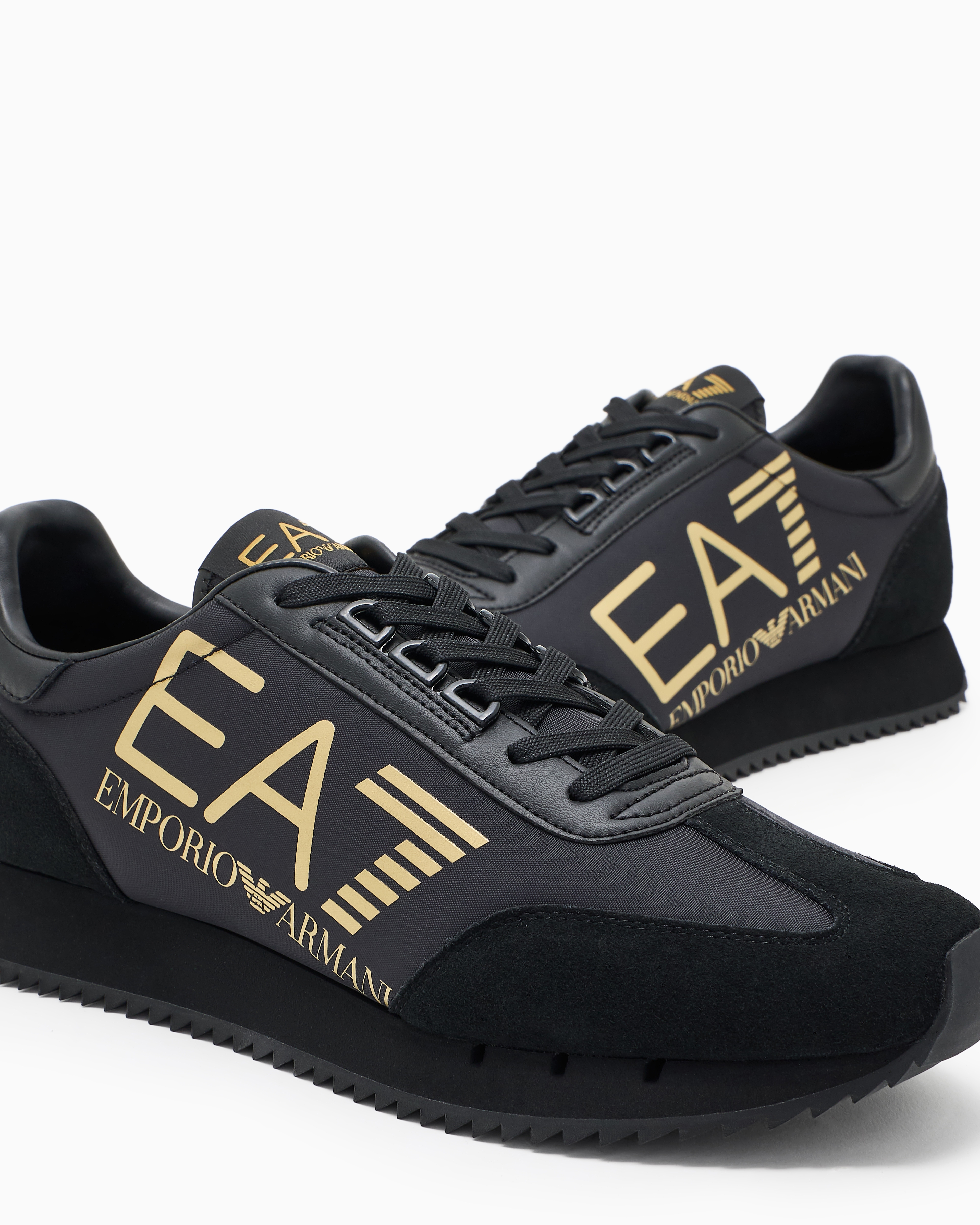 Ea7 Sneakers In Black