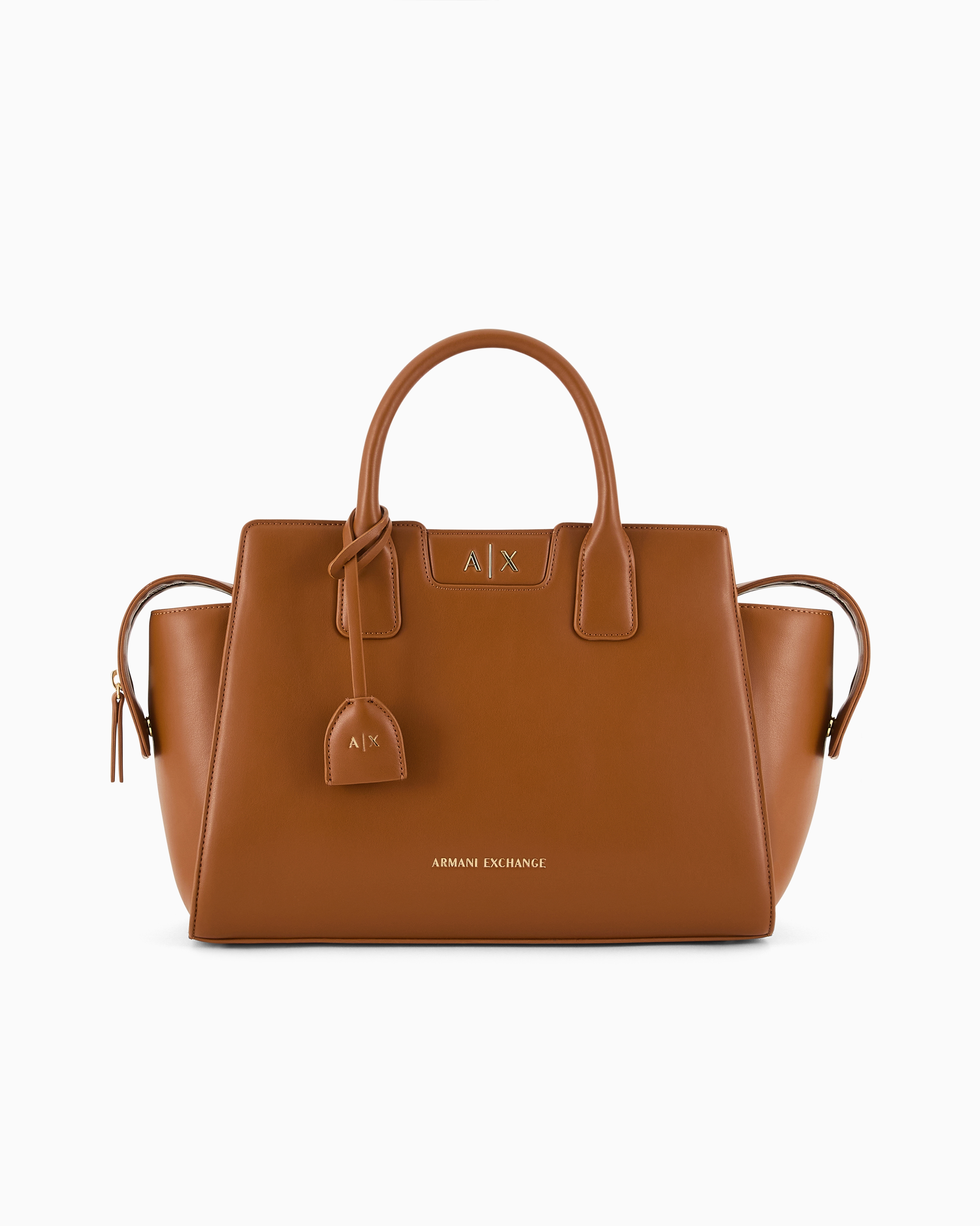 Top handles in technical fabric