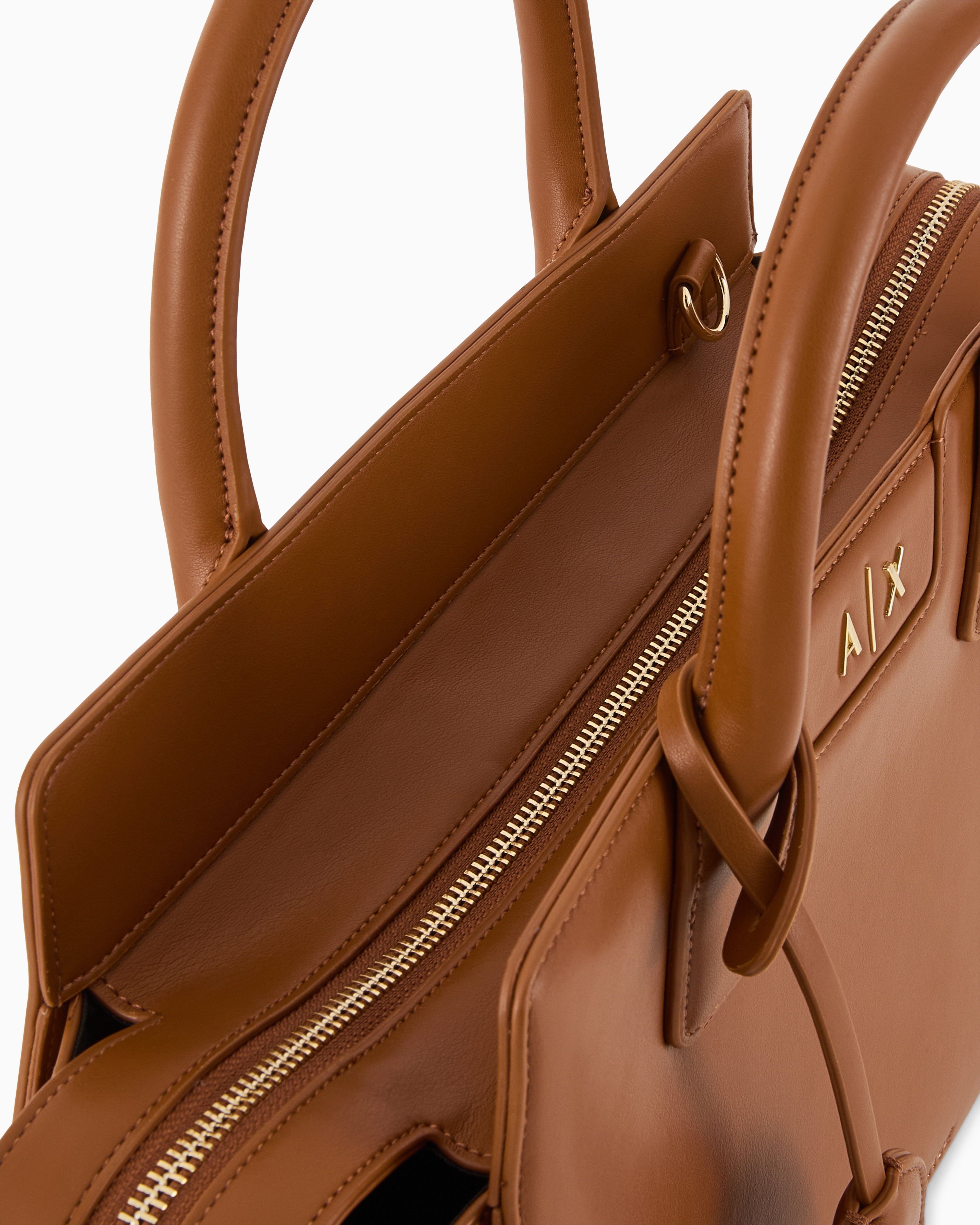 Top handles in technical fabric