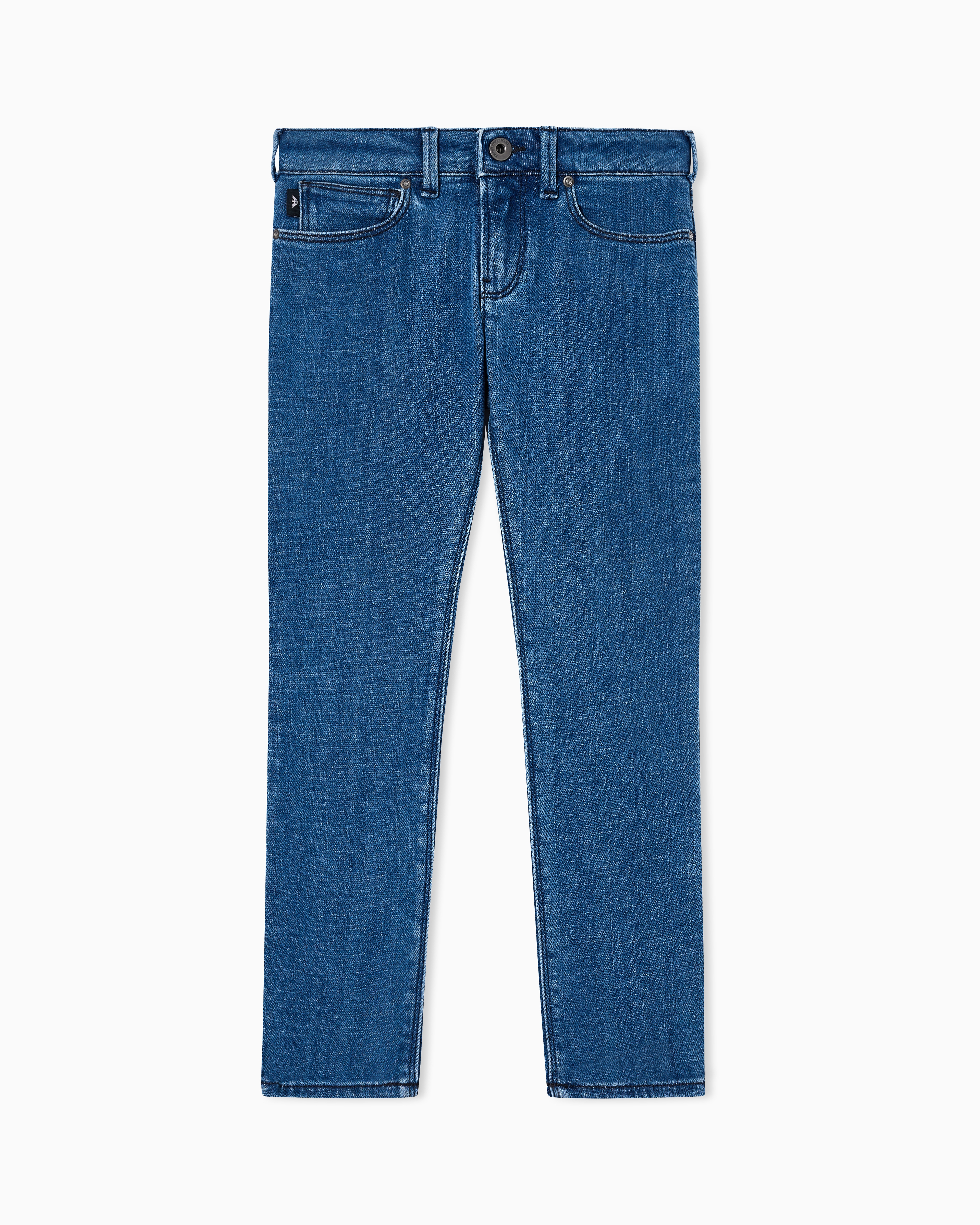 Emporio Armani - J06 jeans stretch denim, Boy, Blue, Size: