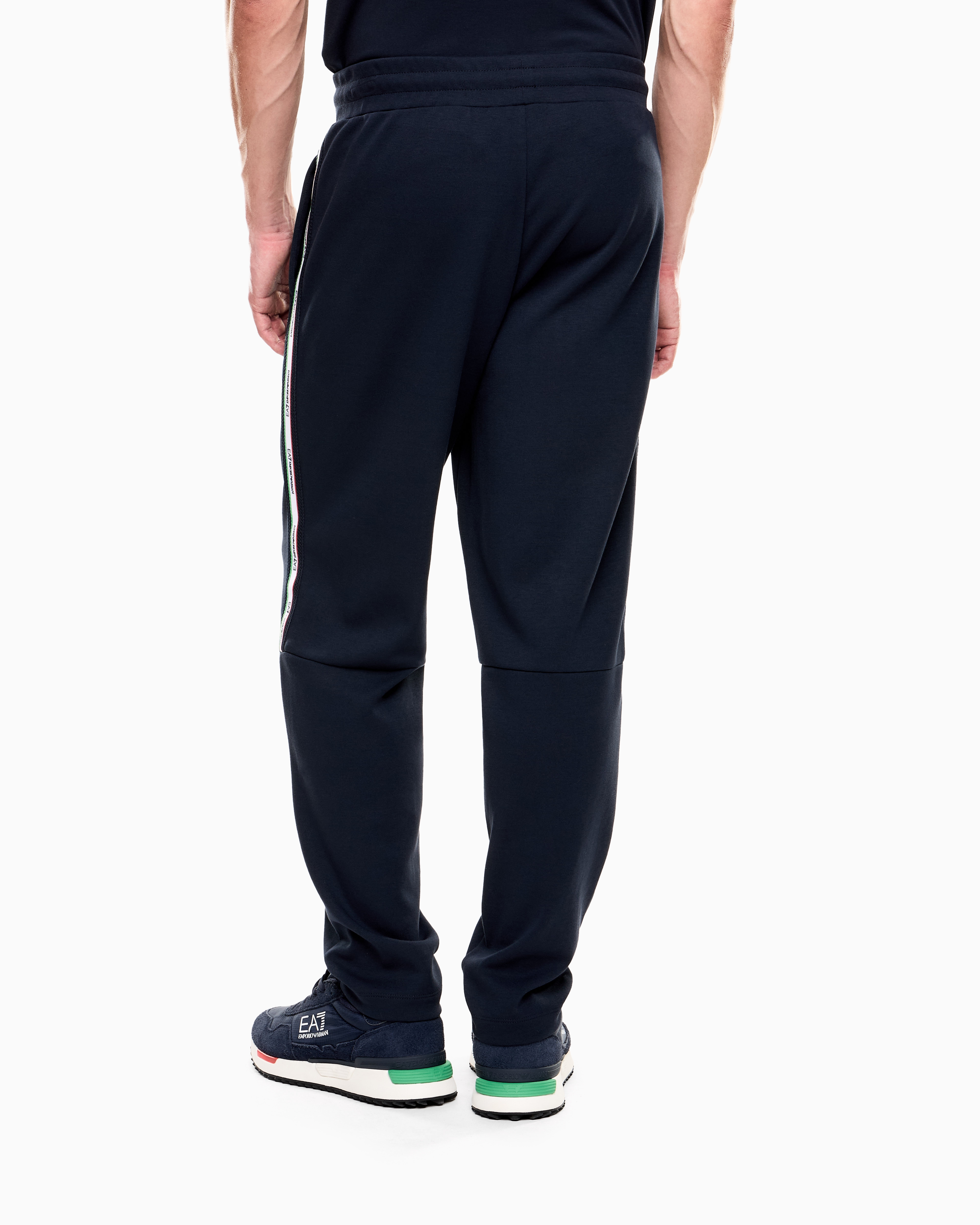 Ea7 Sweatpants In Blue