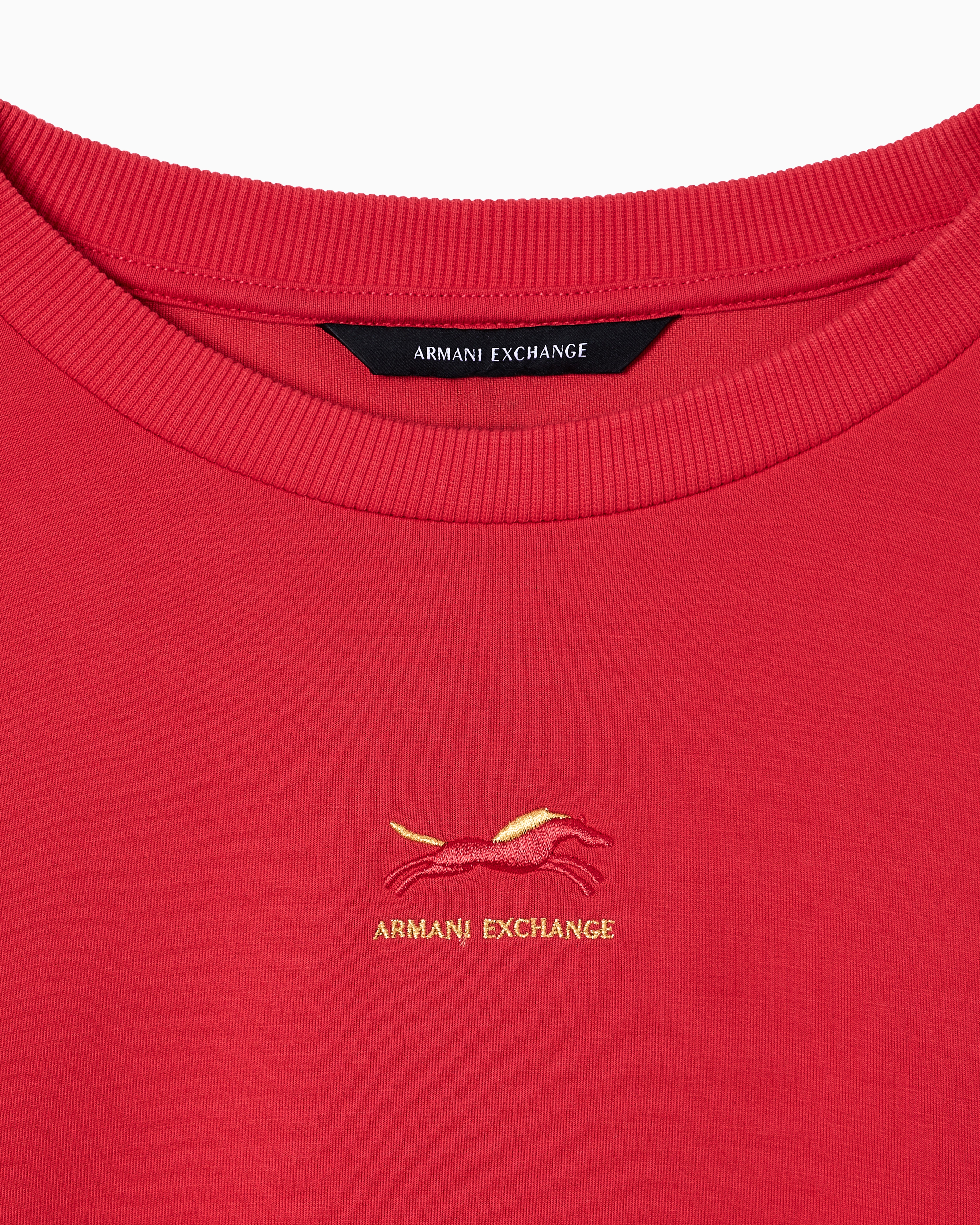 Armani Exchange Sweatshirts Without Hood In Red